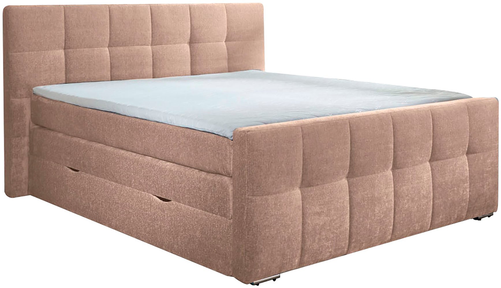 Places of Style Boxspringbett »Rosà«, H3/H3, H3/H4, H4/H4 möglich günstig online kaufen