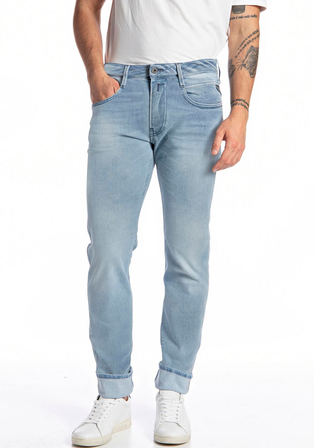 Replay Slim-fit-Jeans »Anbass Superstretch«