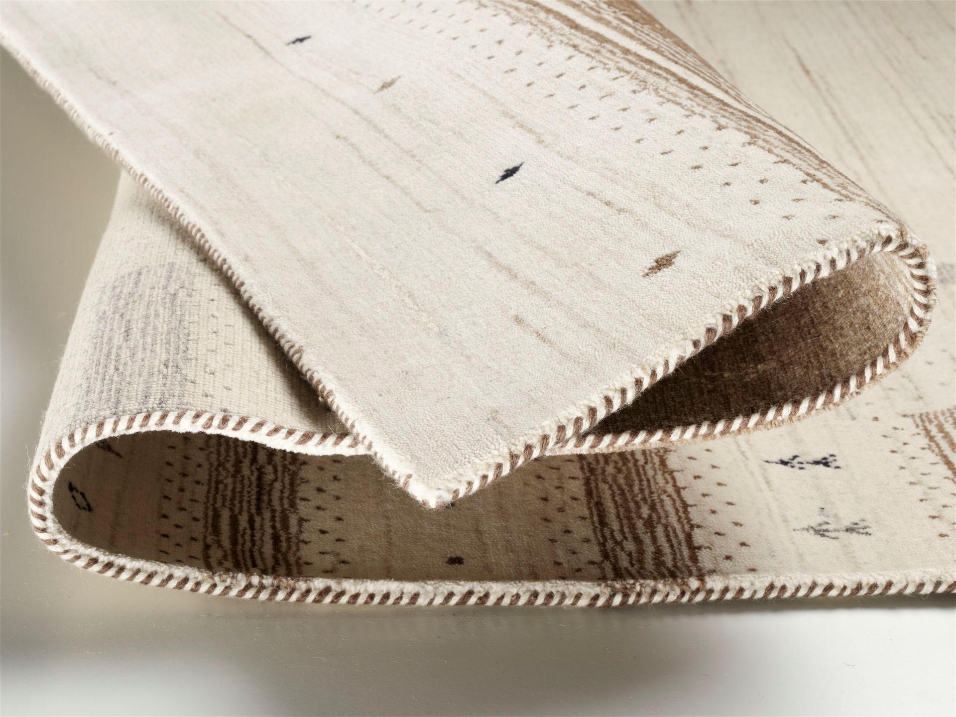 OCI DIE TEPPICHMARKE Wollteppich »Loriba Avalon«, rechteckig, 14 mm Höhe, reine Wolle, handgeknüpft, Wohnzimmer