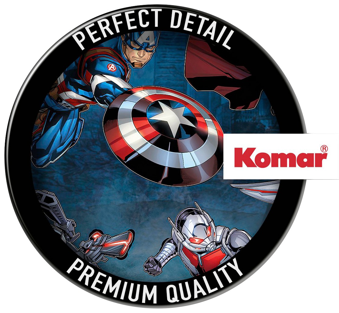 Komar Wandtattoo »Avengers Action - Größe 100 x 70 cm«, (8 St.), selbstklebend, Wandsticker, Kinderzimmer