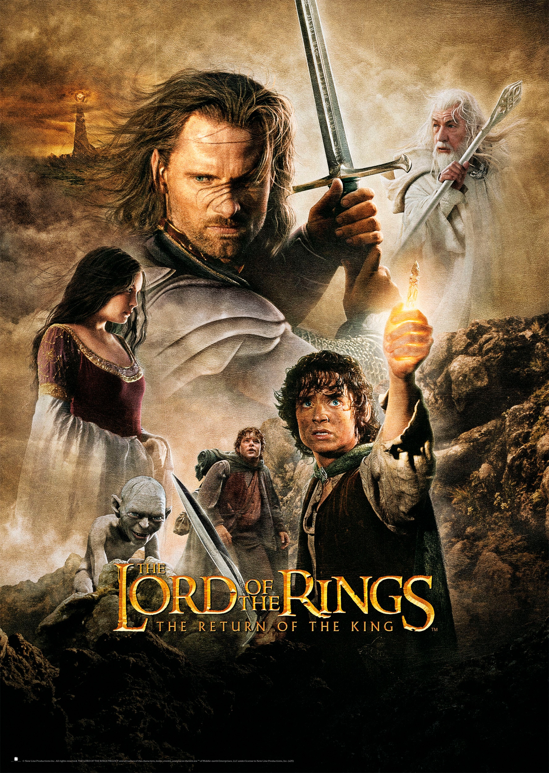 Schmidt Spiele Puzzle »Herr der Ringe, The Return of the Ring«, Made in Germany