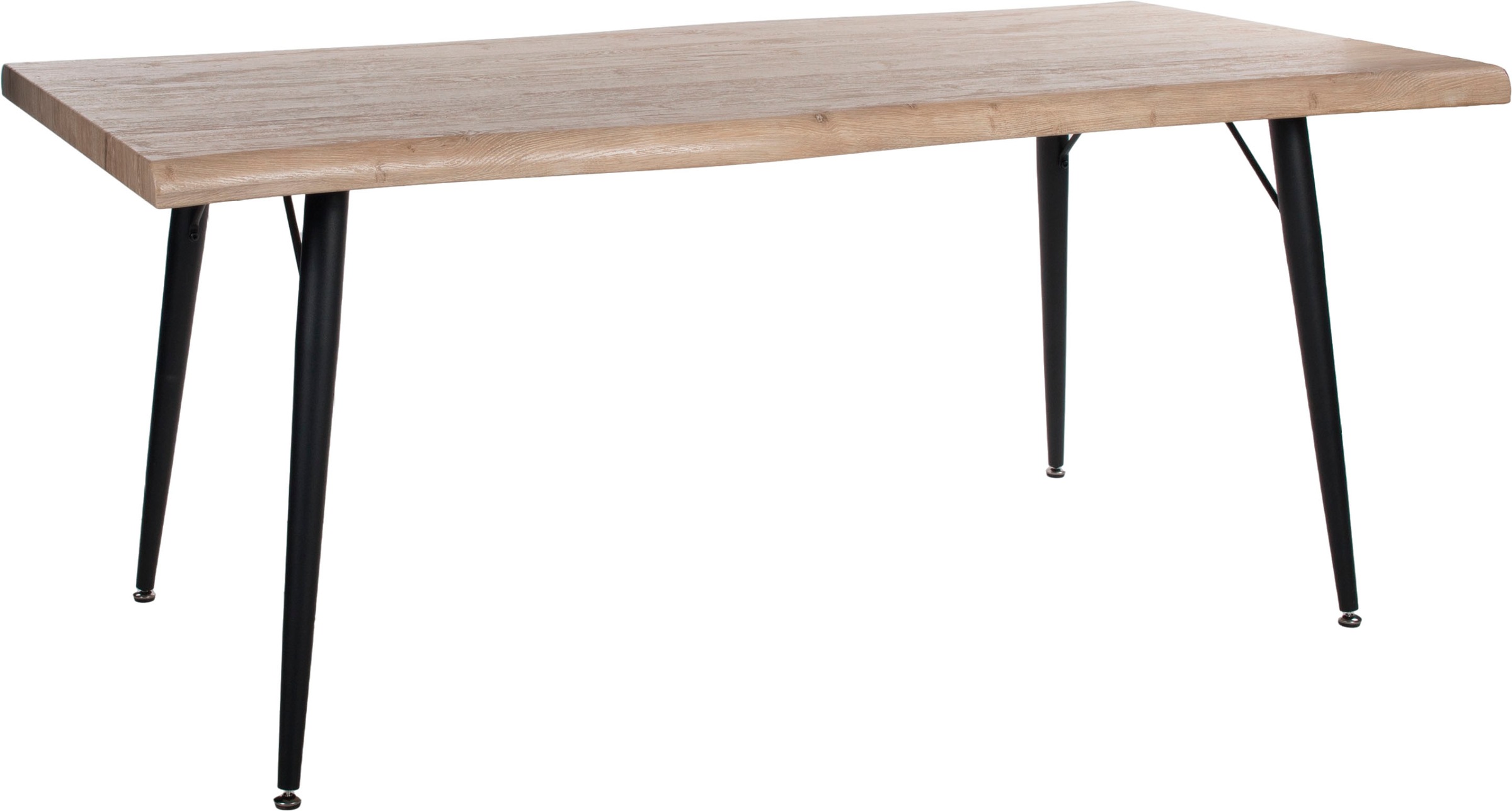 Duo Collection Esstisch »Tailin Tisch Baumkantentisch«, Massives Metallgest günstig online kaufen