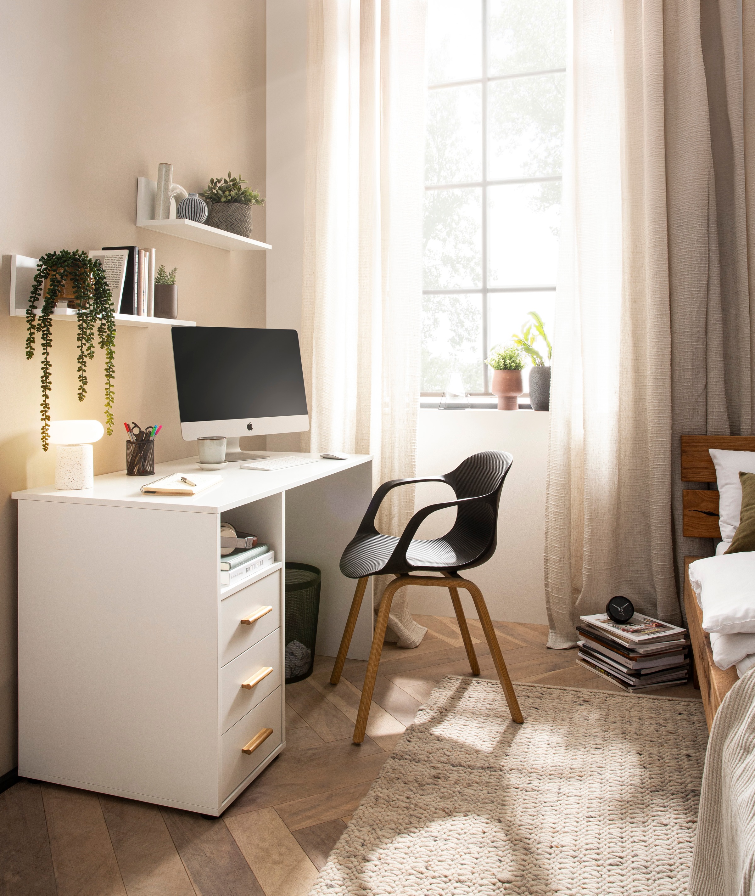 Schildmeyer Schreibtisch »Torge Schreibtisch, Breite 109« 2 Stk. tlg. günstig online kaufen