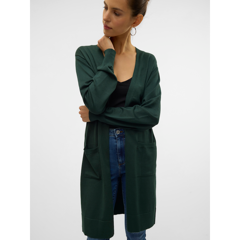 VERO MODA Longstrickjacke »VMSILJE LS OPEN CARDIGAN GA NOOS« Pine Grove L L Gestrickter Cardigan von Vero Moda