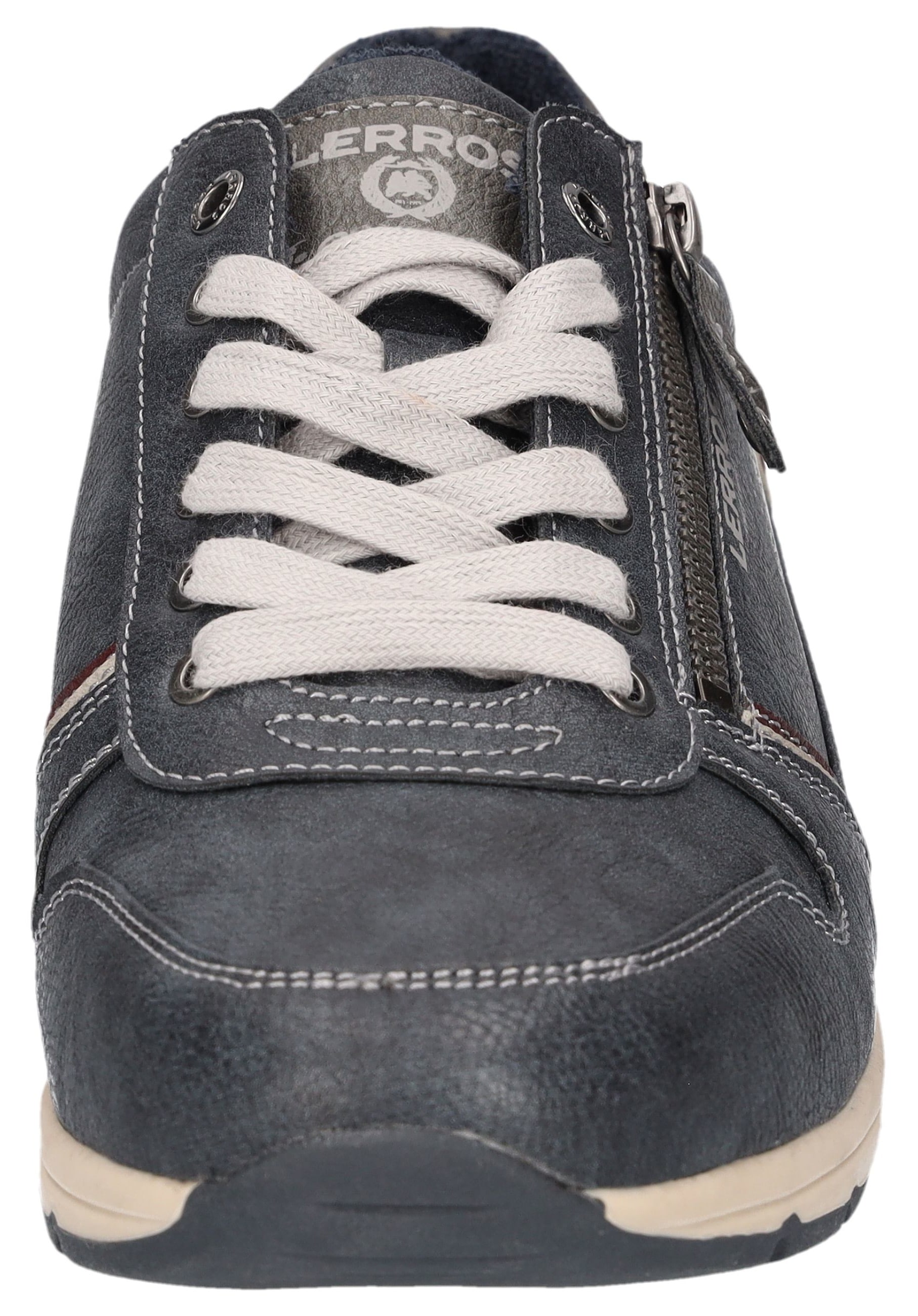 LERROS Sneaker  Schnürschuh, Freizeitschuh, Halbschuh mit Reißverschluss