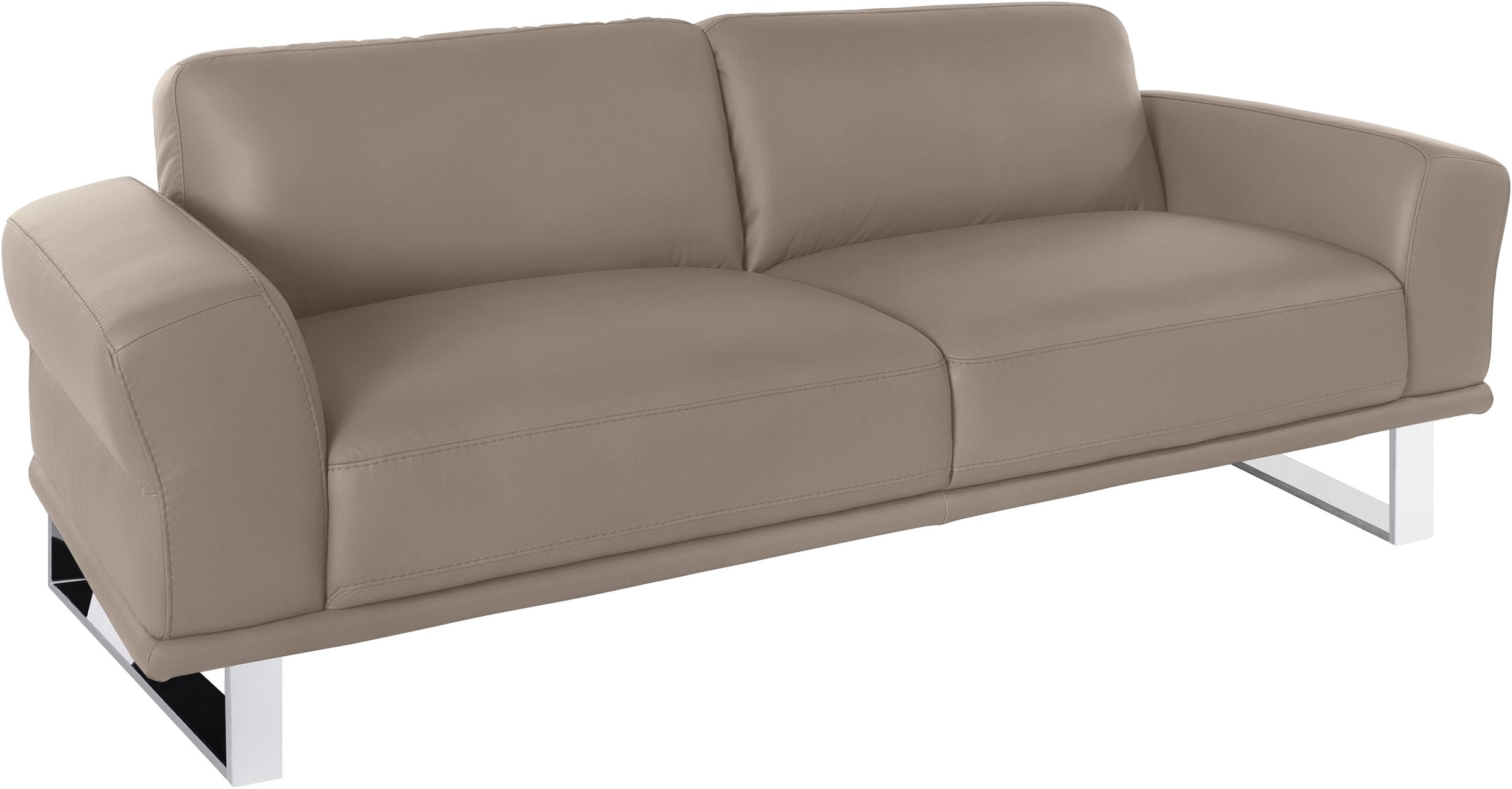 W.SCHILLIG 2,5-Sitzer »montanaa«, mit Metallkufen in Chrom glänzend, Breite 232 cm