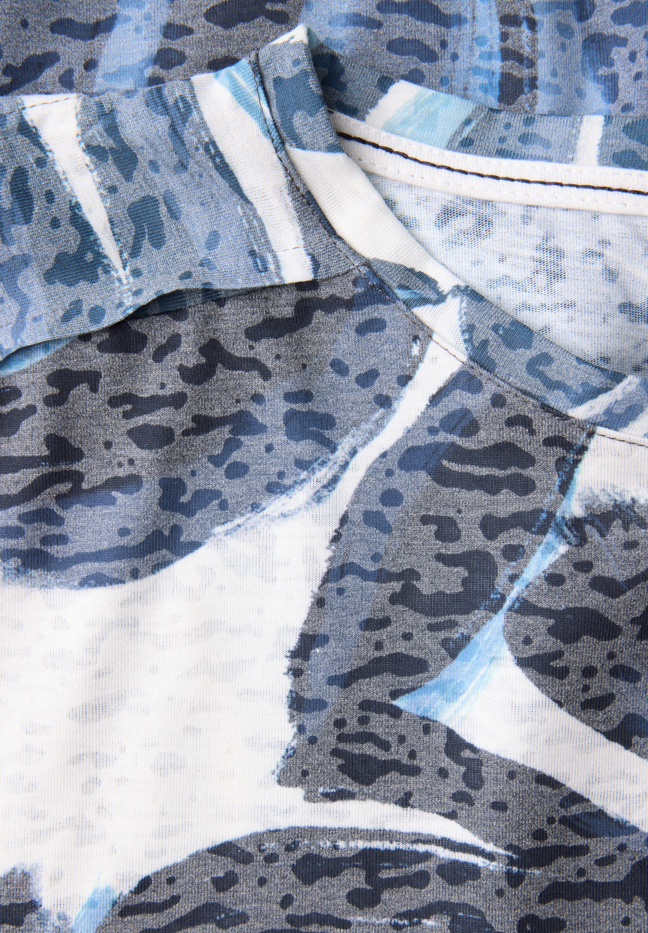 Cecil Print-Shirt, im Ausbrenner-Optik