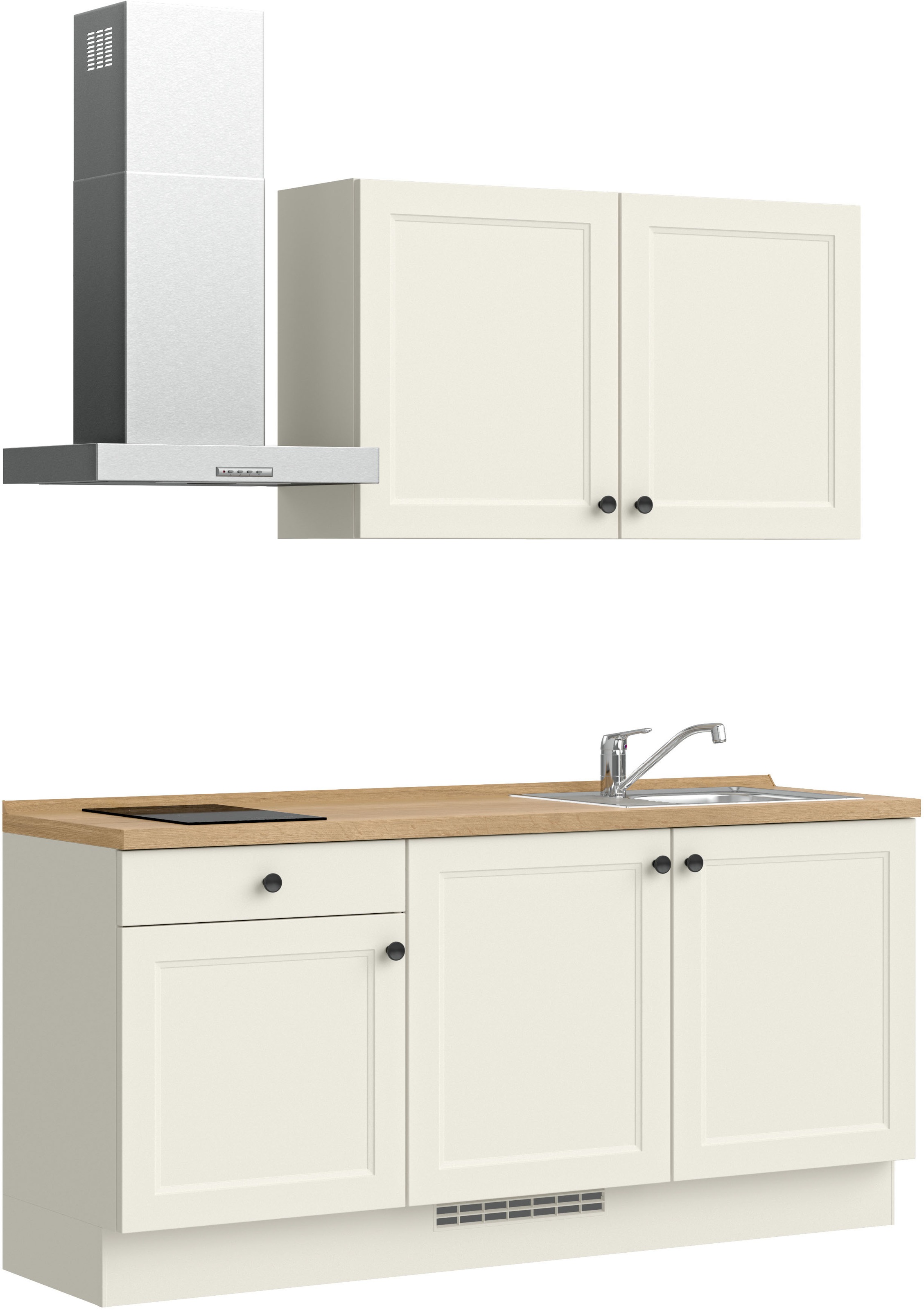 nobilia® Küchenzeile »"Cascada I"«, vormontiert, Ausrichtung wählbar, Breite 180 cm, wahlw. mit E-Geräten