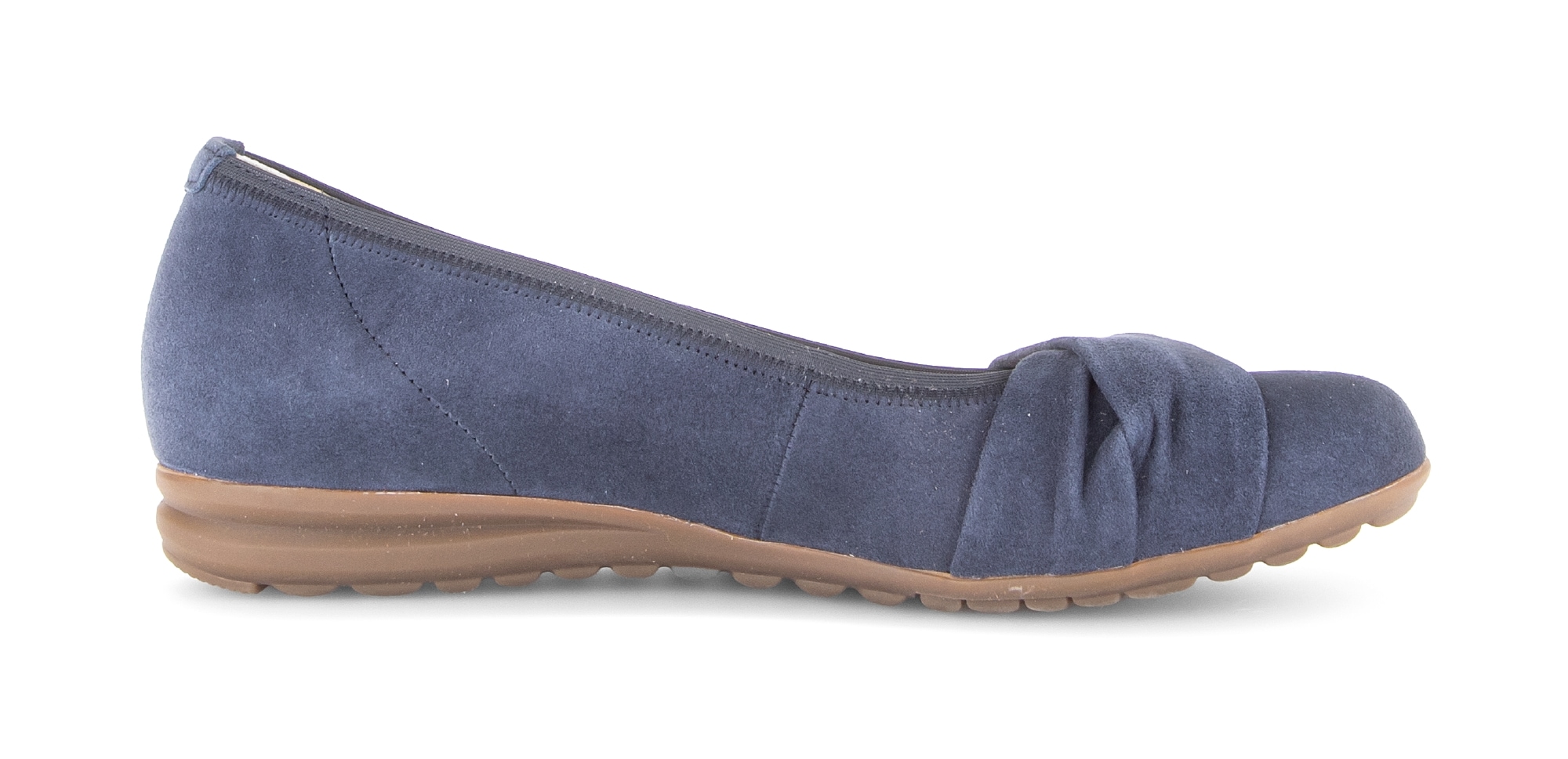 Gabor Ballerina »FLORENZ«  Businessschuh, Slipper, Schlupfschuh mit Zierriegel, Weite G (=weit)