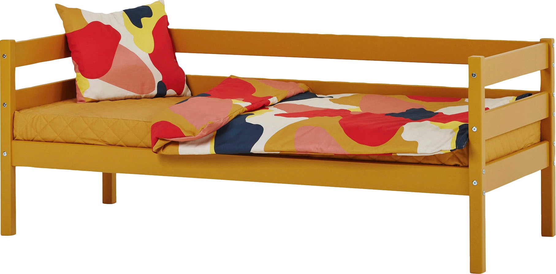 Hoppekids Einzelbett »ECO Comfort Kinderbett, Kiefer Massivholz, Jugendbett günstig online kaufen