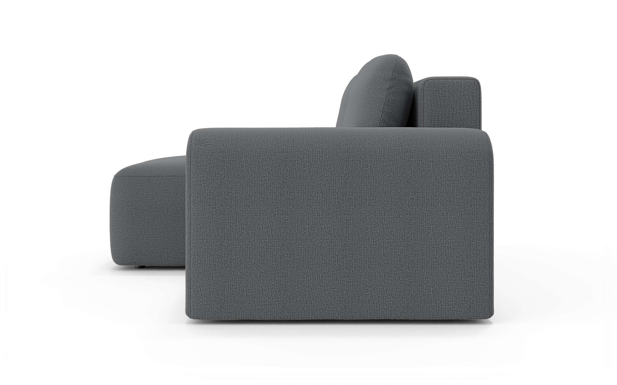 OTTO home Ecksofa »LEOO universell Schlafsofa mit Bettkasten, Maße B/T/H: 272/152/84,5 cm«, L-Form mit Recamiere rechts oder links montierbar, hoher Sitzkomfort