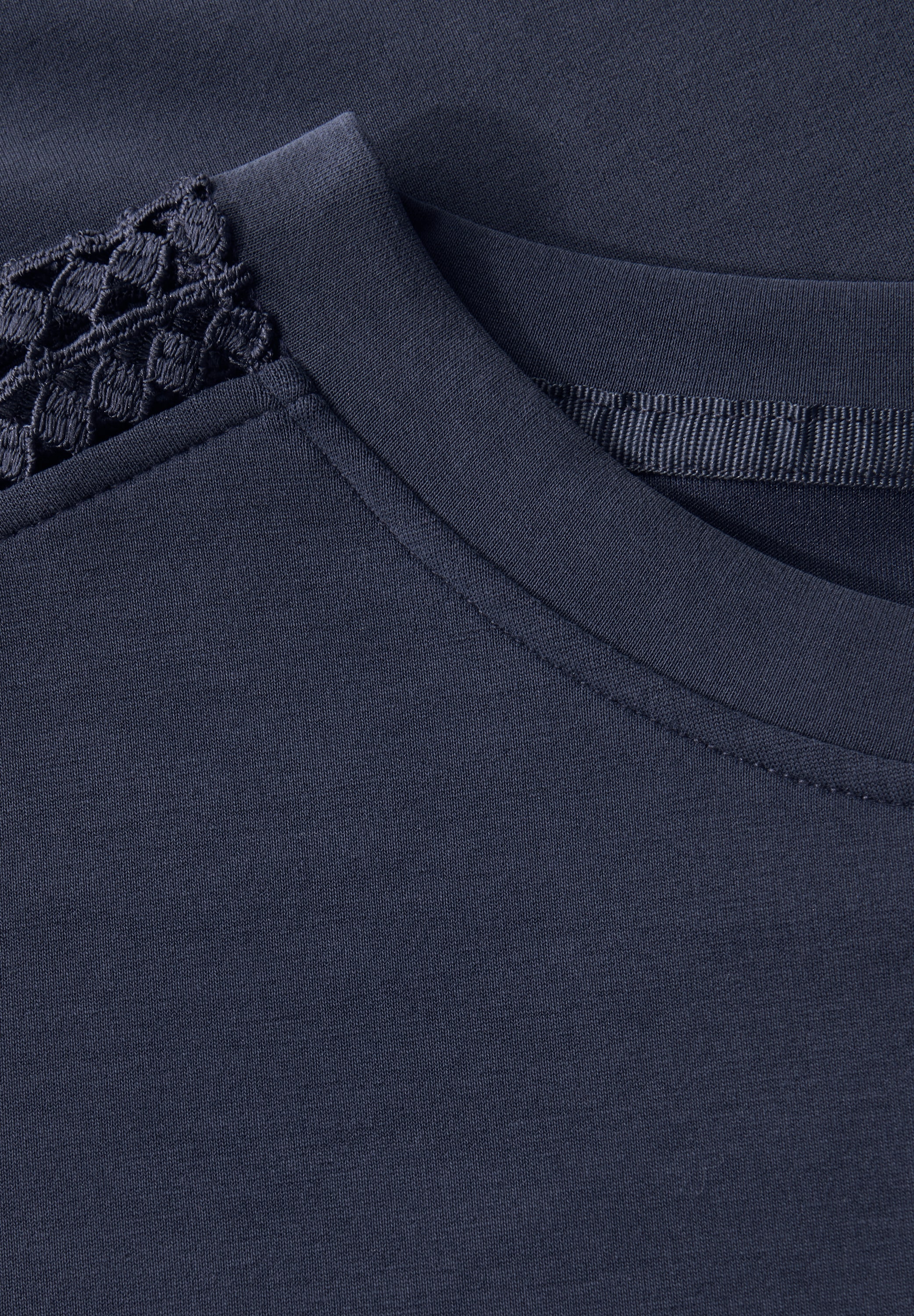 Cecil T-Shirt, mit feinem Mesh-Einsatz