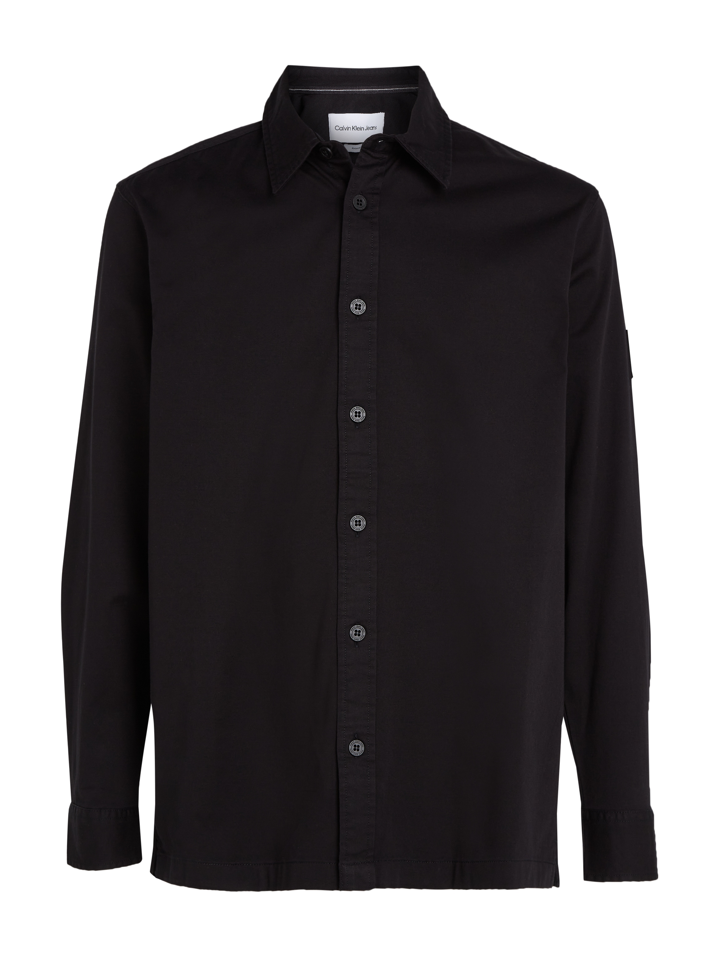 Calvin Klein Jeans Langarmhemd »MONOLOGO BADGE SHIRT«