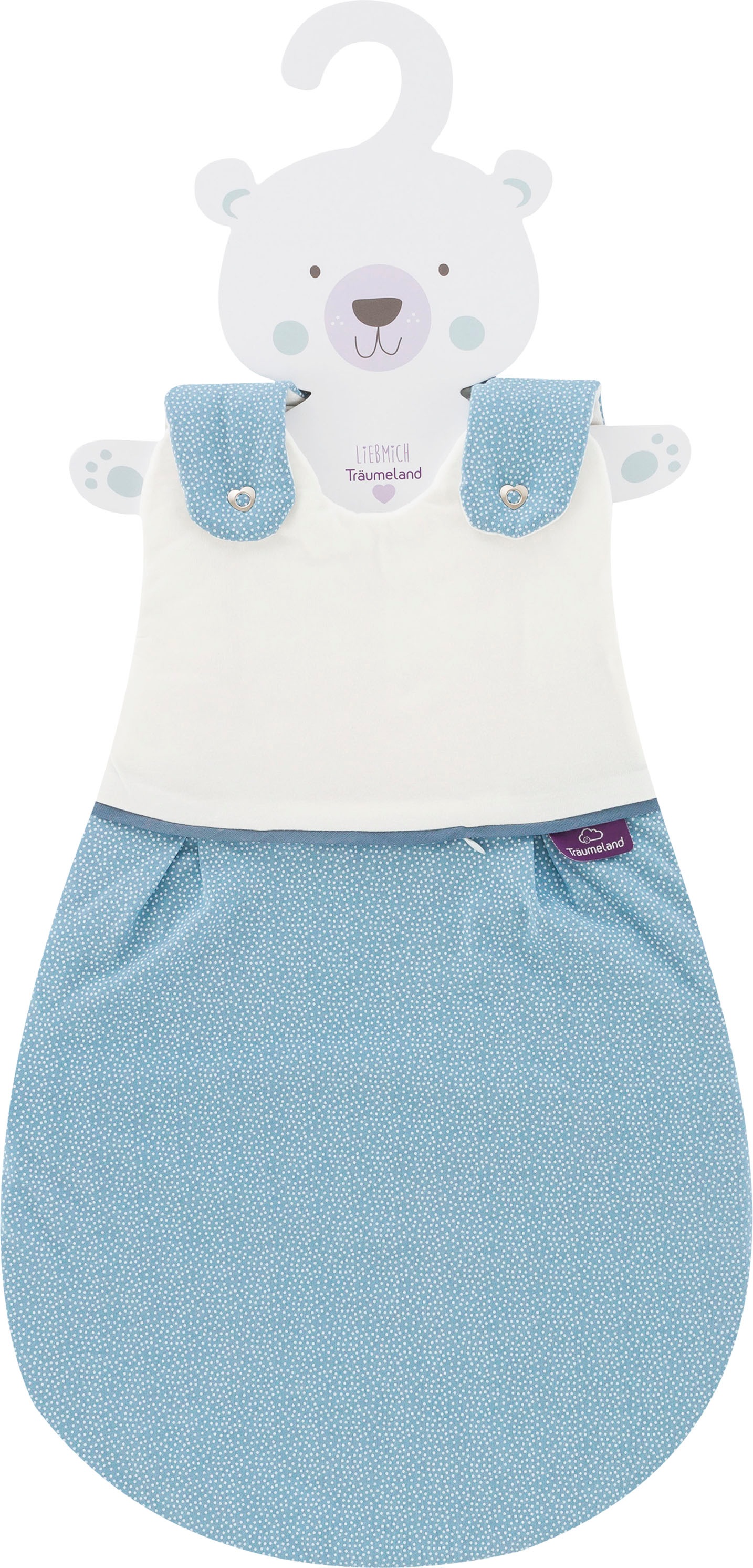 Träumeland Babyschlafsack »3 tlg Set LIEMBICH, Design Punkte«, (2 tlg.)