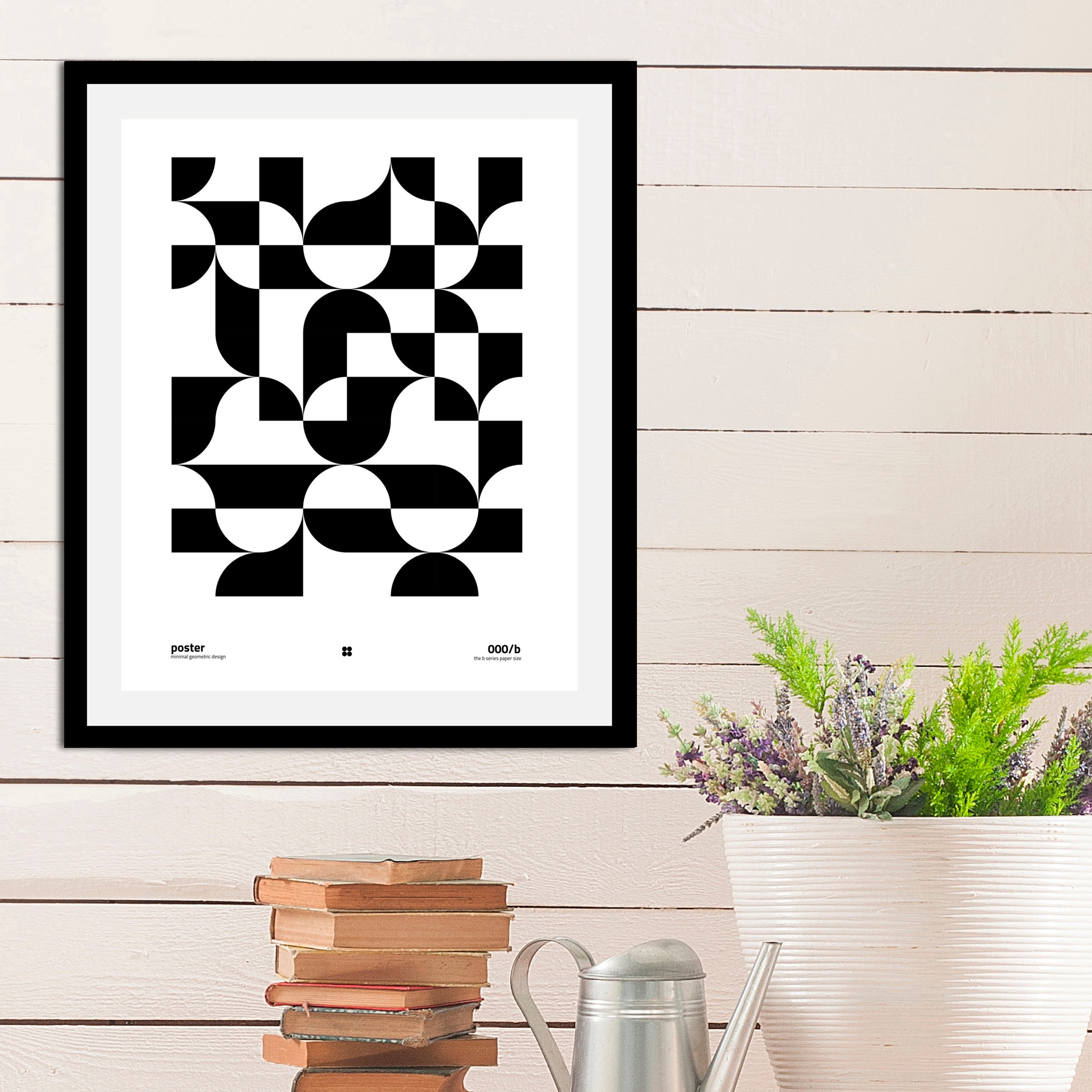queence Bild »Checkers«, Schriftzüge-Schwarz-Weiß-Abstrakt-Kunst-Art, (1 St günstig online kaufen