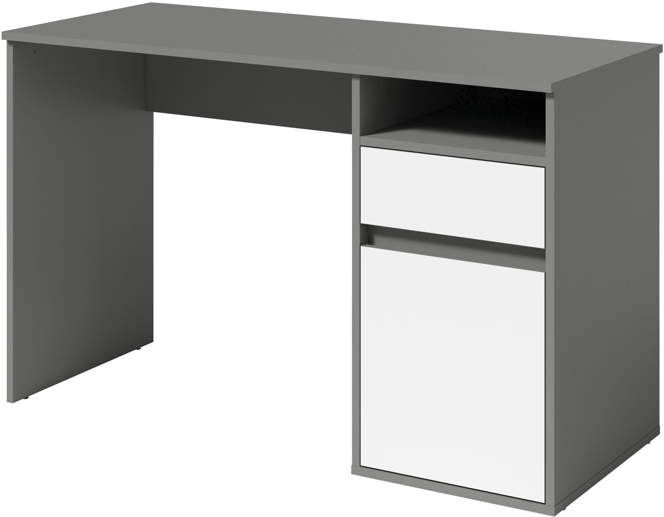 INOSIGN Schreibtisch »Tinsley«, mit Schublade, und Tür, Breite 120 x53 cm günstig online kaufen