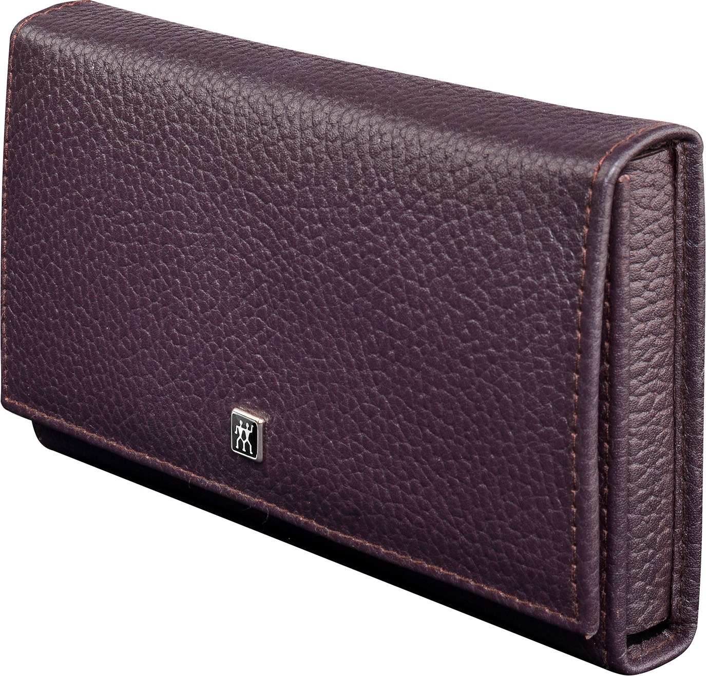 Zwilling Maniküre-Etui »CLASSIC INOX DRUCKKNOPF-ETUI VIOLETT«, (7 tlg.)