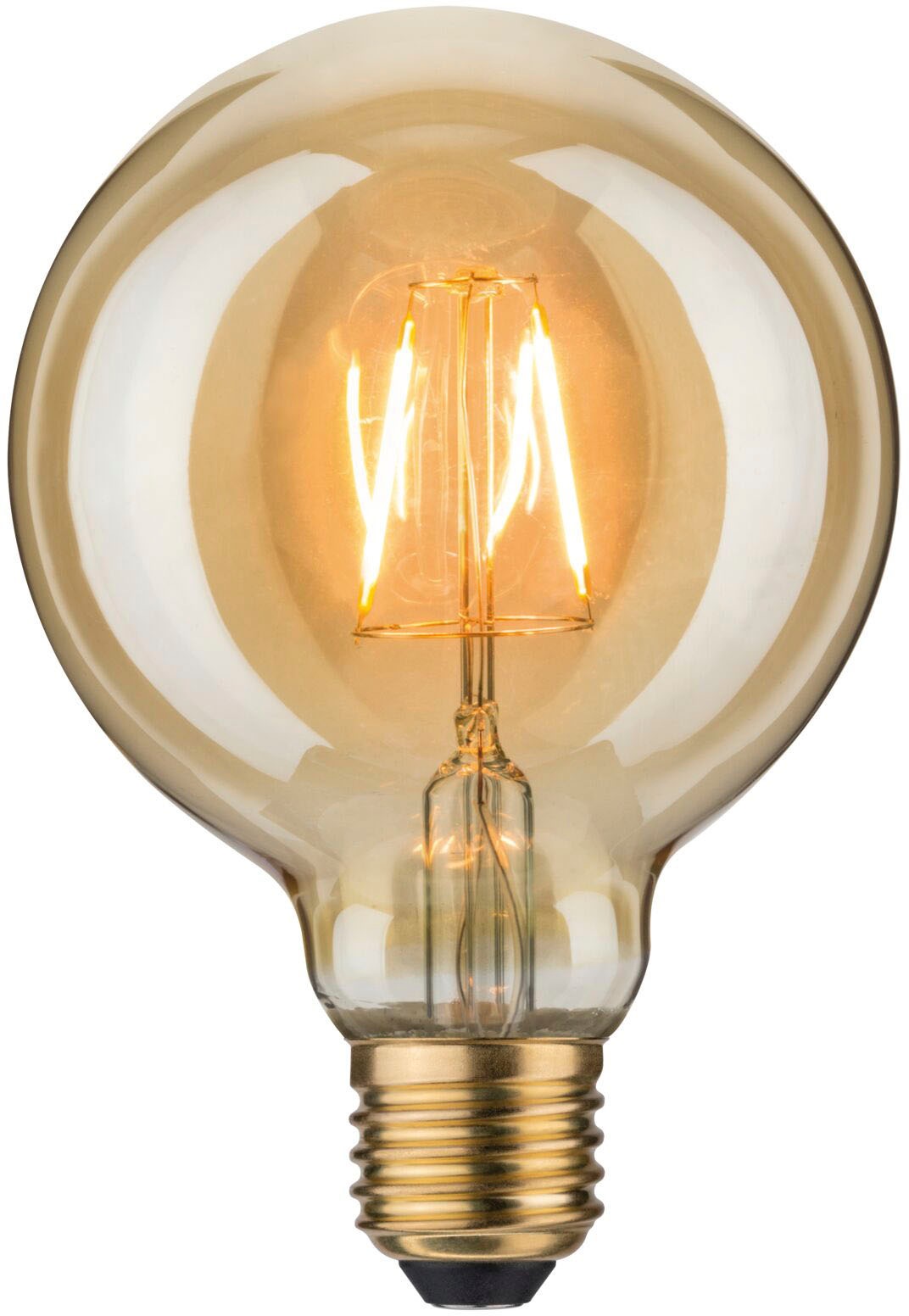 PAULMANN LED-Leuchtmittel »Vintage Globe 95 2, 5W E27 Gold 1700K« E27 Extra-Warmweiß goldfarben