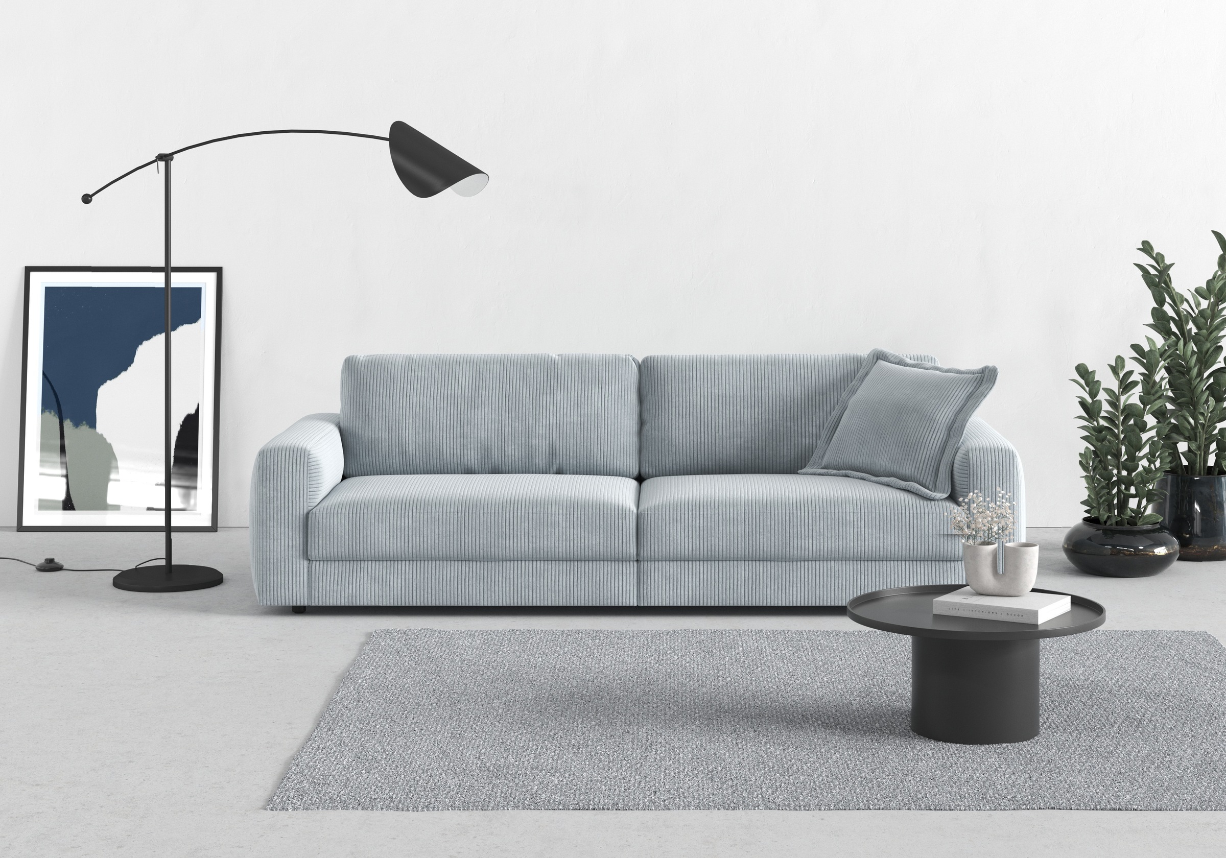 TRENDMANUFAKTUR Big-Sofa »Bourbon« extra tiefe Sitzfläche, wahlweise mit Si günstig online kaufen