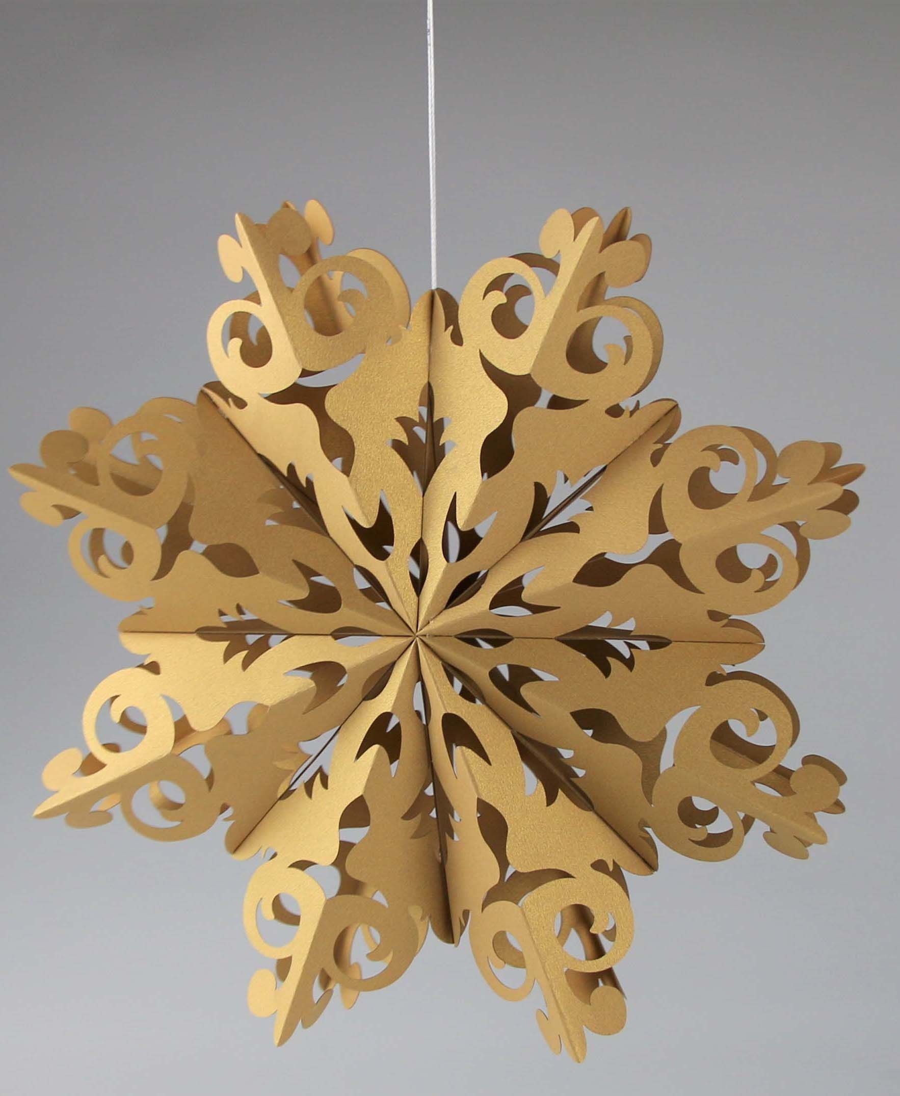 AM Design Dekostern »Weihnachtsstern, Weihnachtsdeko«, (1 St.), Papierstern, Ø 40 cm