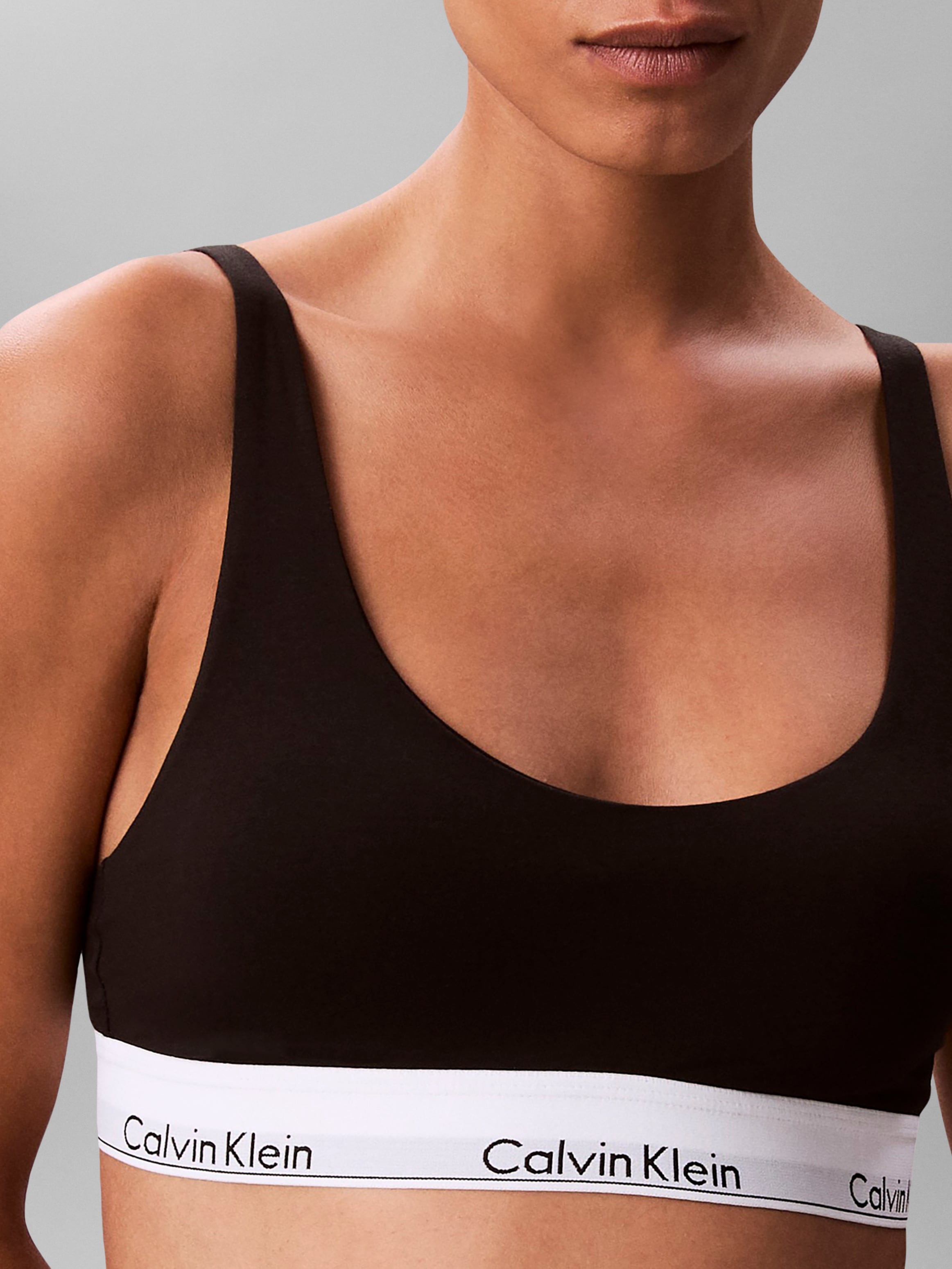 Calvin Klein Underwear Bralette-BH »LIGHTLY LINED BRALETTE« Mit elastischem Saum