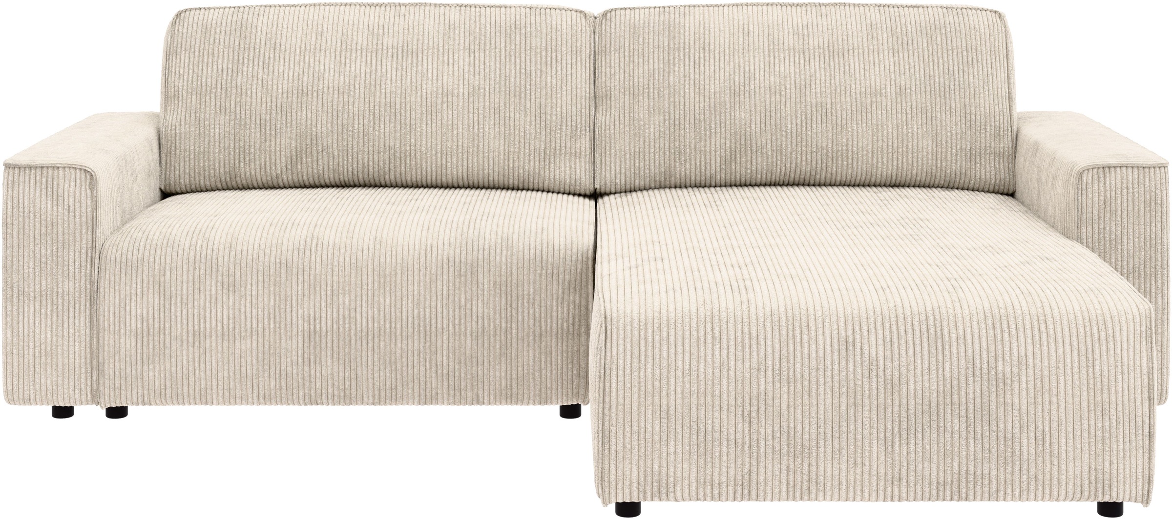 Home affaire Ecksofa »Chance, Recamiere beidseitig montierbar, Schlaffunkti günstig online kaufen