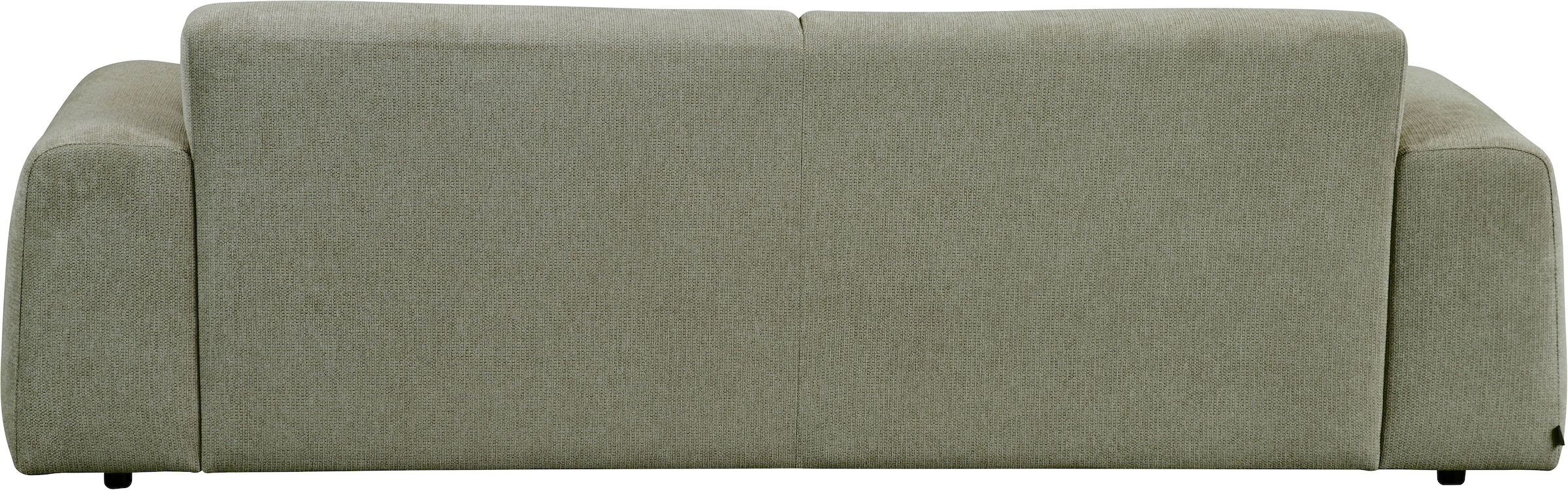 andas 3-Sitzer »Linkka, Breite 237 cm«, in einem weichen Chenille-Stoff, mit Wellenunterfederung