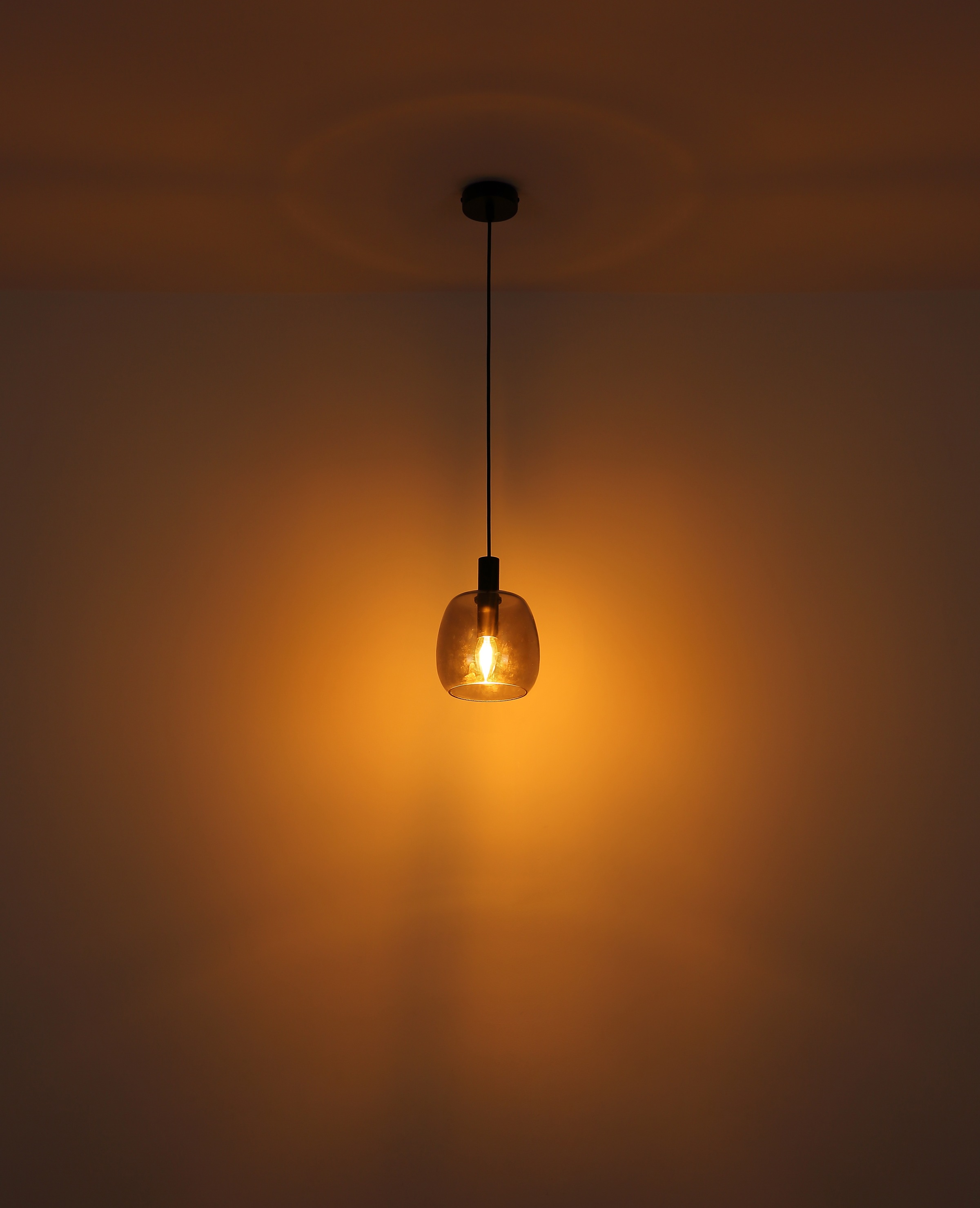 GLOBO LIGHTING Hängeleuchte »GARRI« E14 1 Stk. Hängelampe Esszimmer-Leuchte Esstischleuchte Wohnzimmer