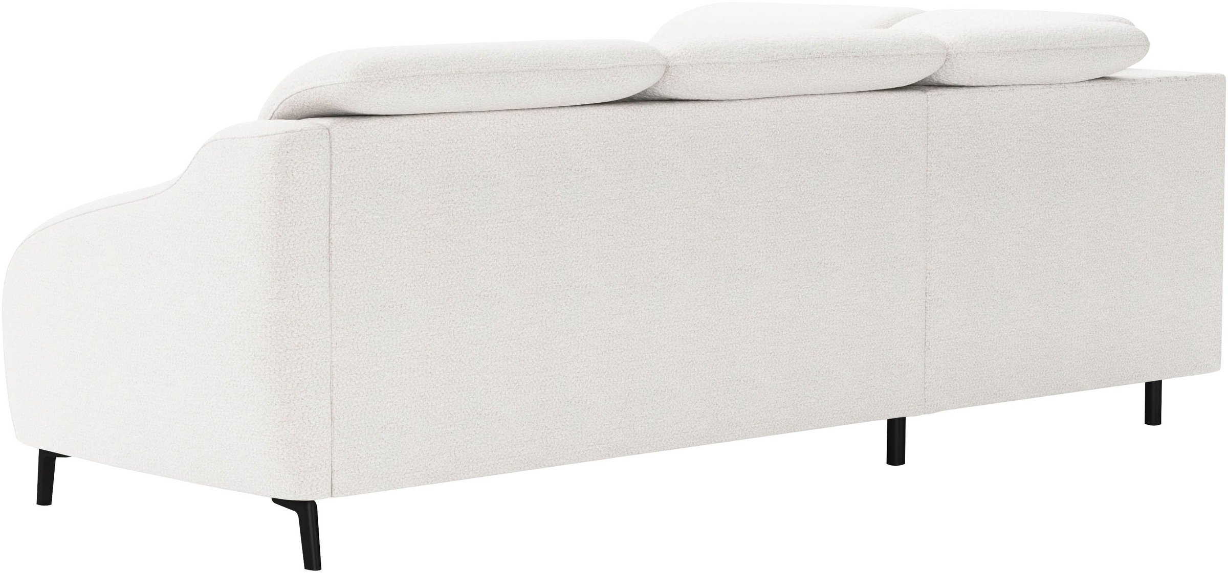 sit&more Ecksofa »Blues L-Form«, wahlweise mit Klapptisch und USB