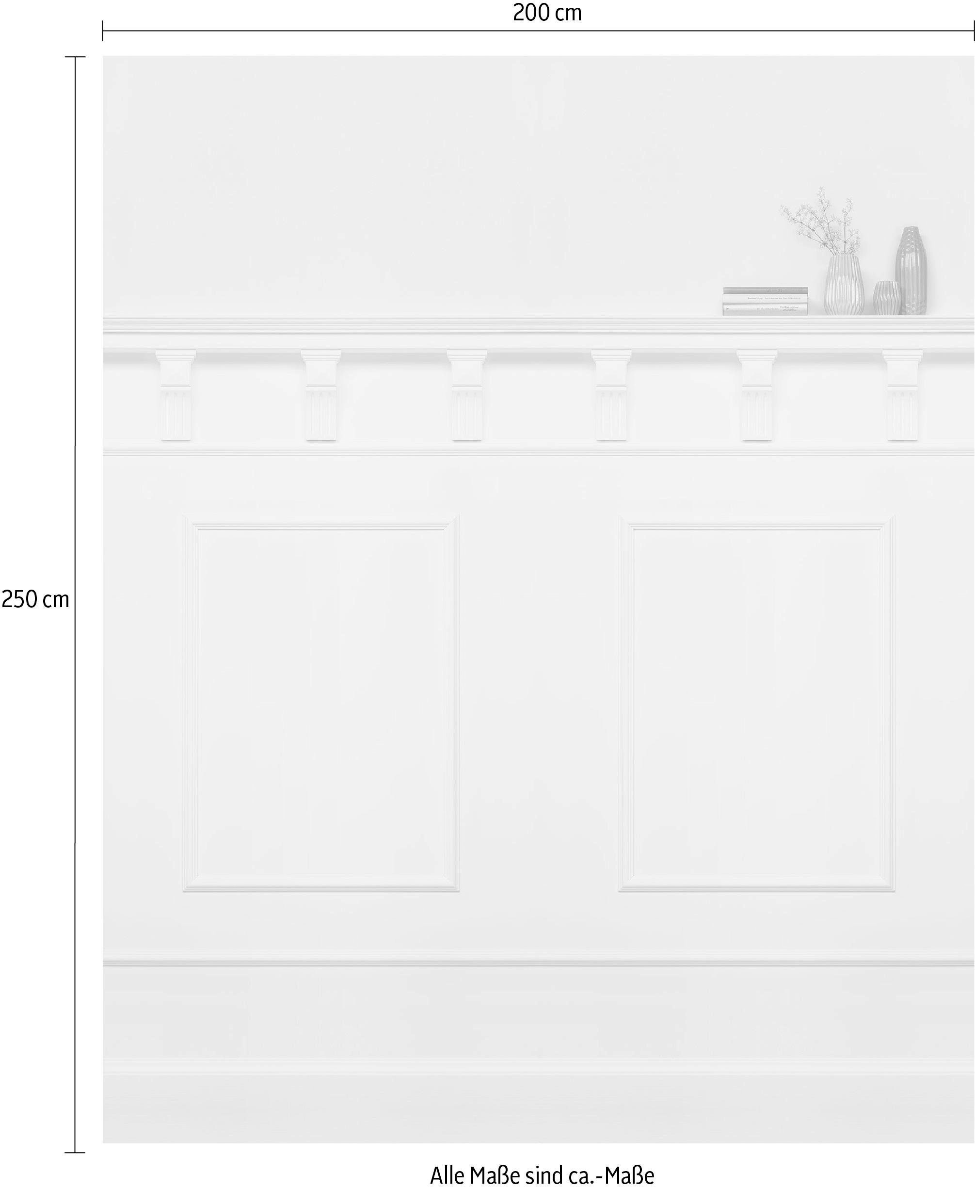 Komar Vliestapete »Digitaldruck Vlies - Pure Wall - Größe 200 x 250 cm«, bedruckt, Wohnzimmer, Schlafzimmer
