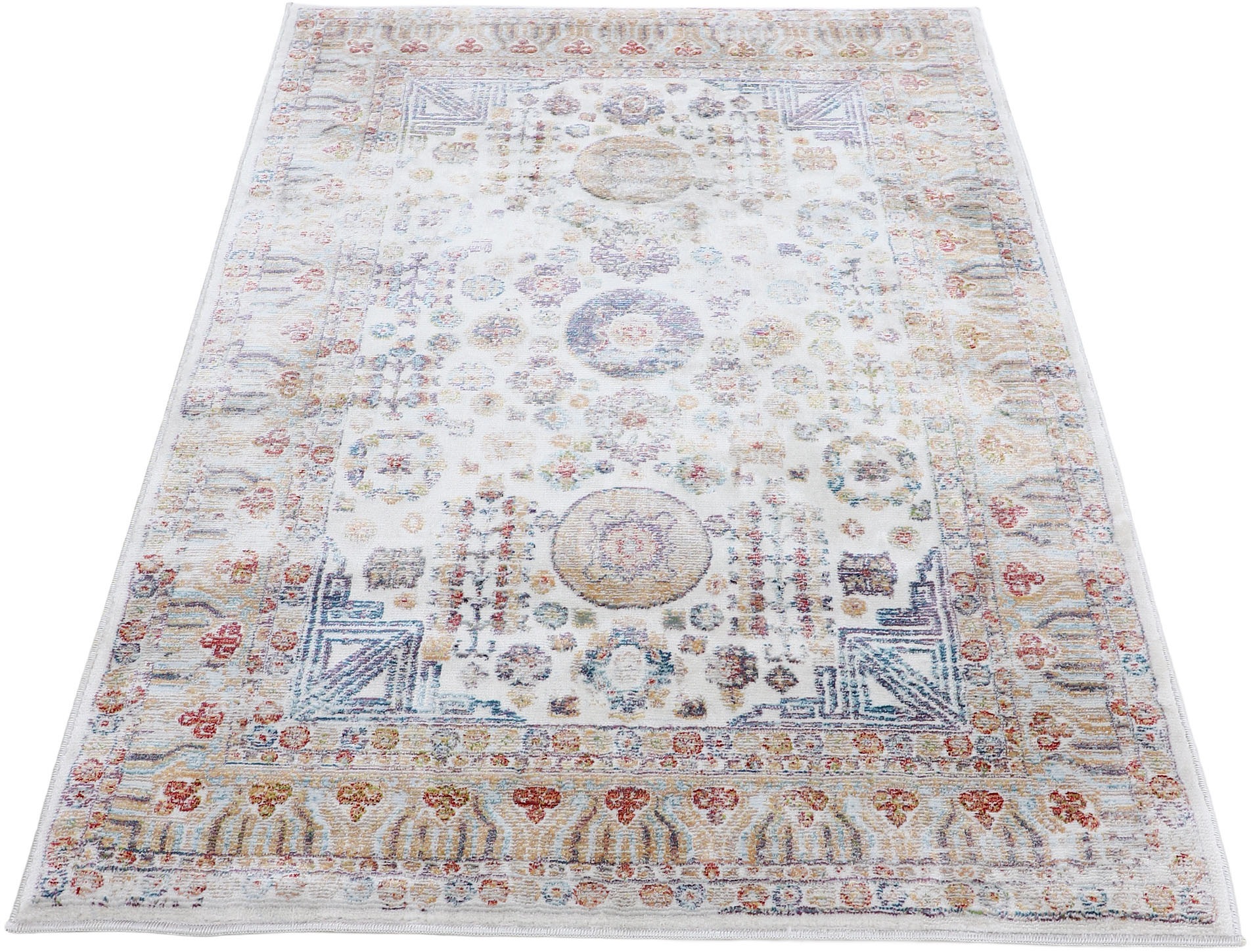 carpetfine Teppich »Vintage Heaven_2«, rechteckig, 8 mm Höhe, Orient Vintage Look