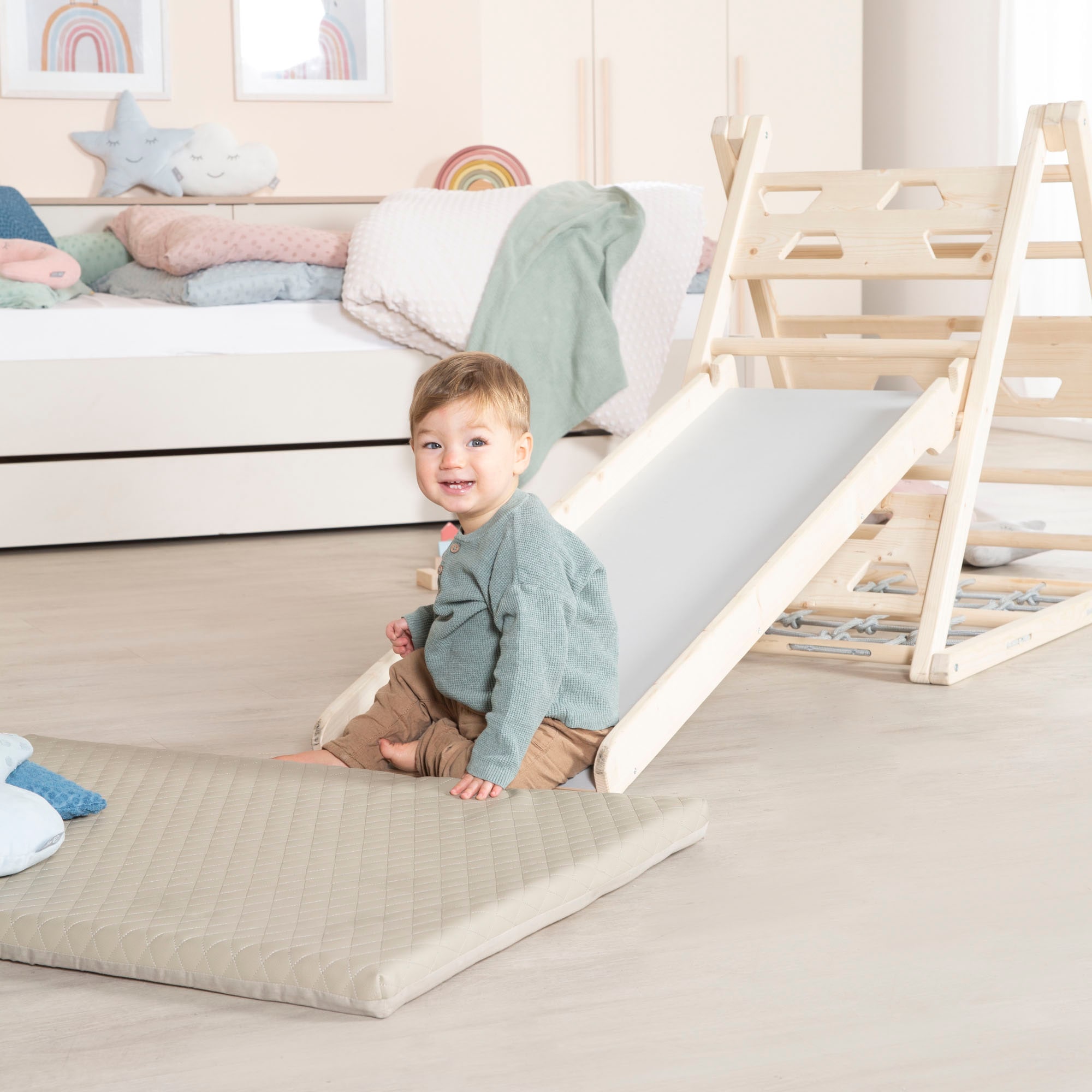 roba® Rutsche »Rutschbrett für roba Kletterdreieck«, für roba Kletterdreieck und Spielturm