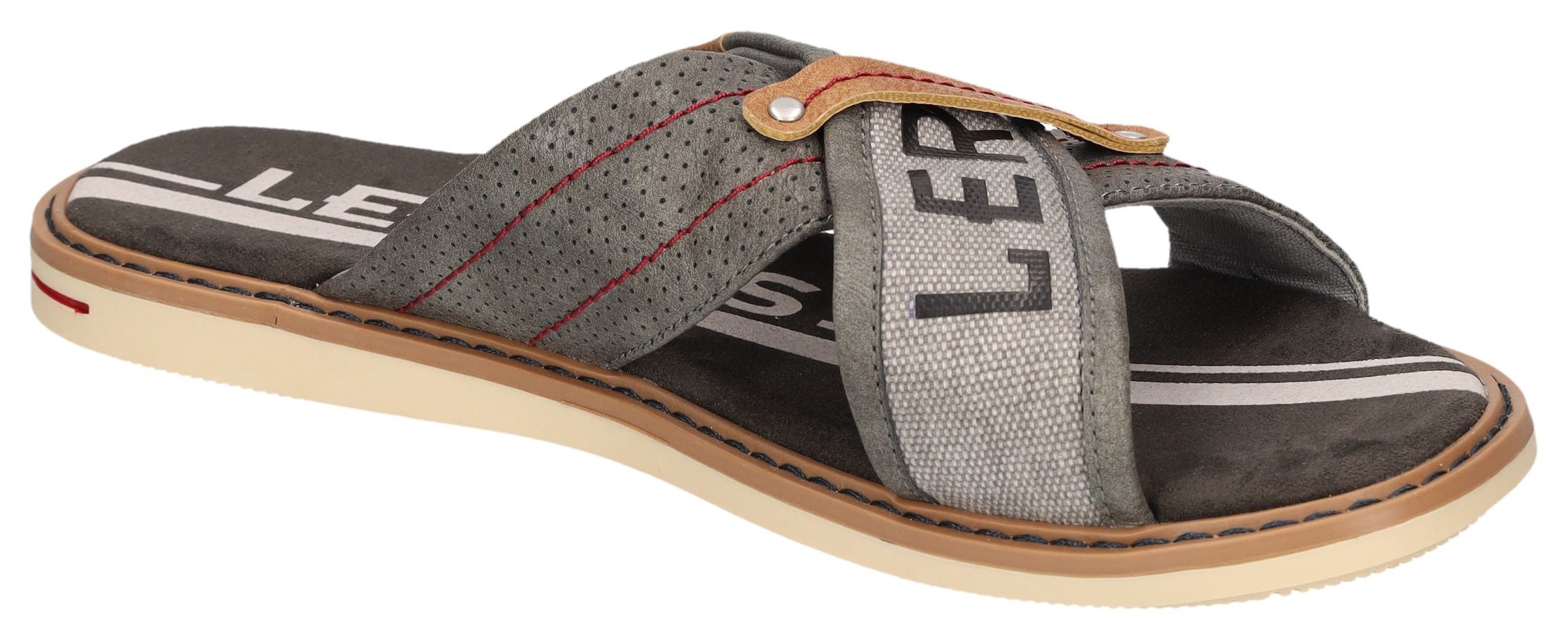 LERROS Pantolette  Sommerschuh, Strandschuh, Schlappen zum Schlupfen