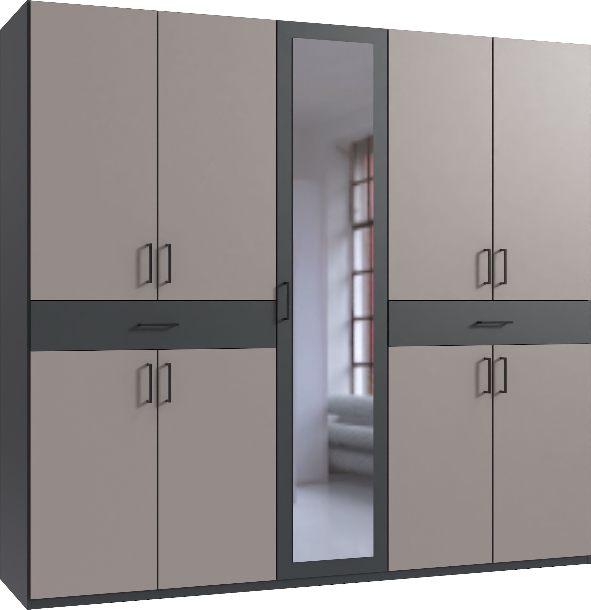 Wimex Drehtürenschrank »Tibet« mit Schubkästen auf bequemer Zugriffshöhe