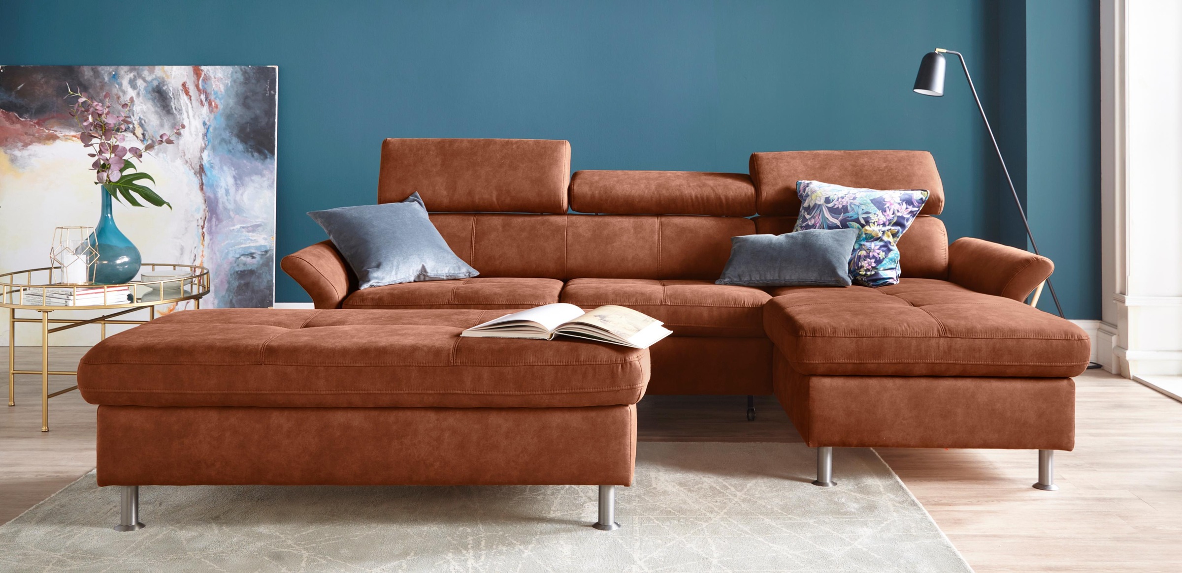 exxpo - sofa fashion Hocker »Maretto Bankhocker mit tollem Sitzkomfort«, praktisches Staufach unter der Sitzfläche