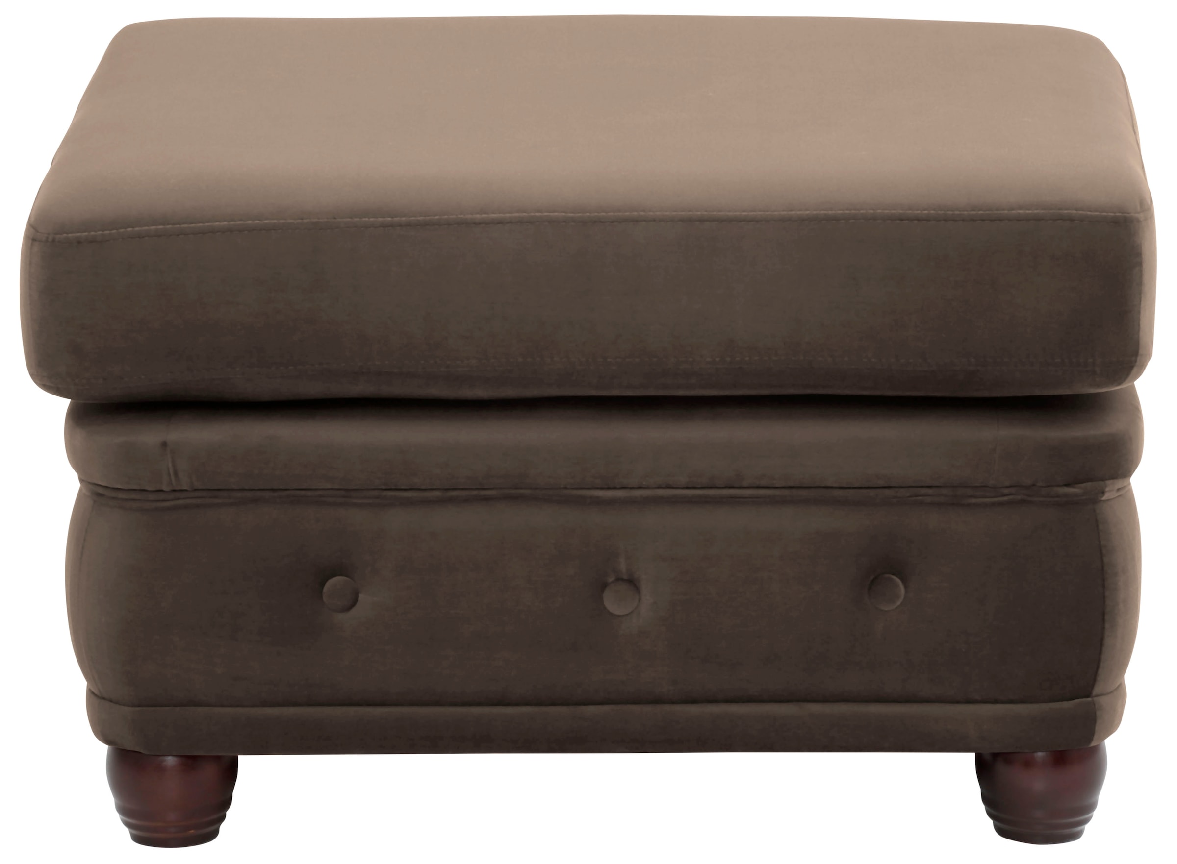 Home affaire Polsterhocker »New Castle«, passend zur "New Castle"-Serie, B/T/H: 75/70/45 cm