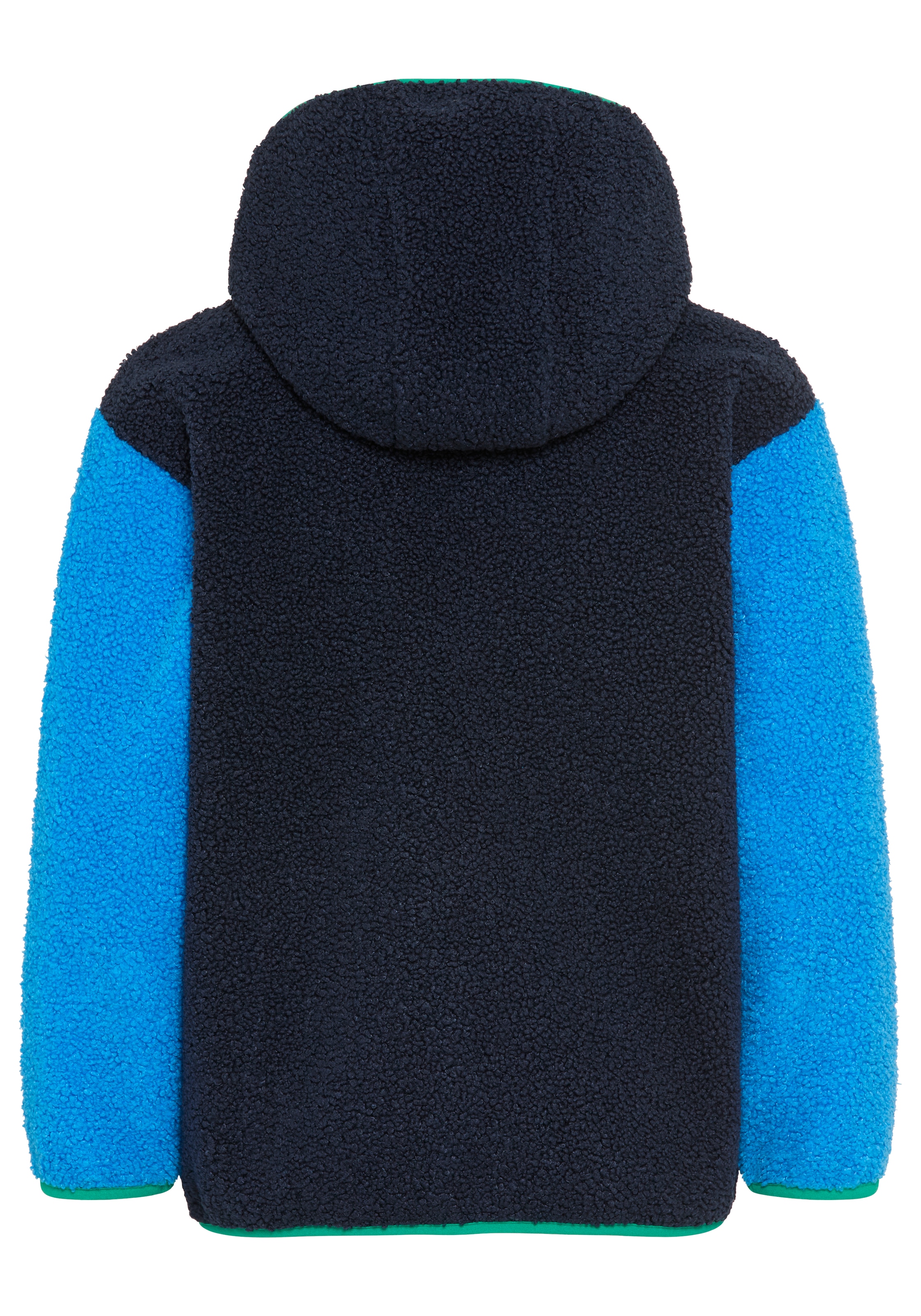Scout Kapuzensweatjacke »Tedey-Fleecejacke Colorblocking - NEU von SCOUT« mit Kapuze und Stehkragen, für Jungen, hüftlanger Schnitt