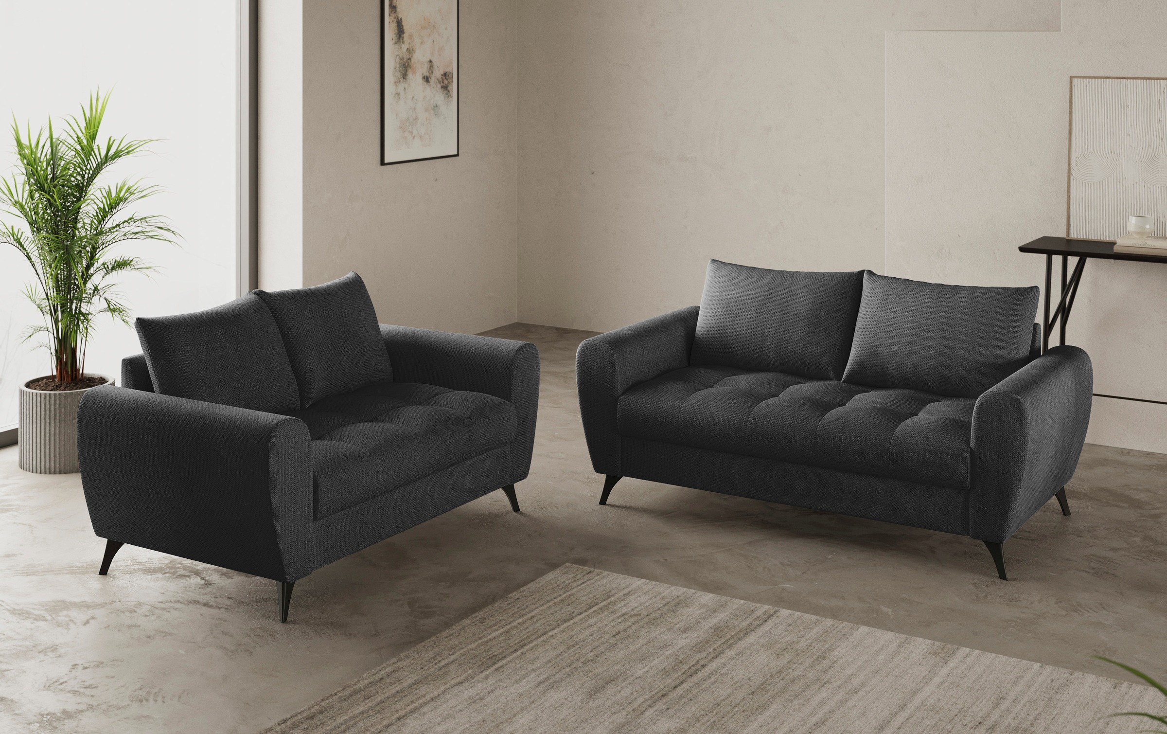 Mr. Couch 2,5-Sitzer "Blackburn II" Wahlweise mit Kaltschaumpolsterung bis günstig online kaufen