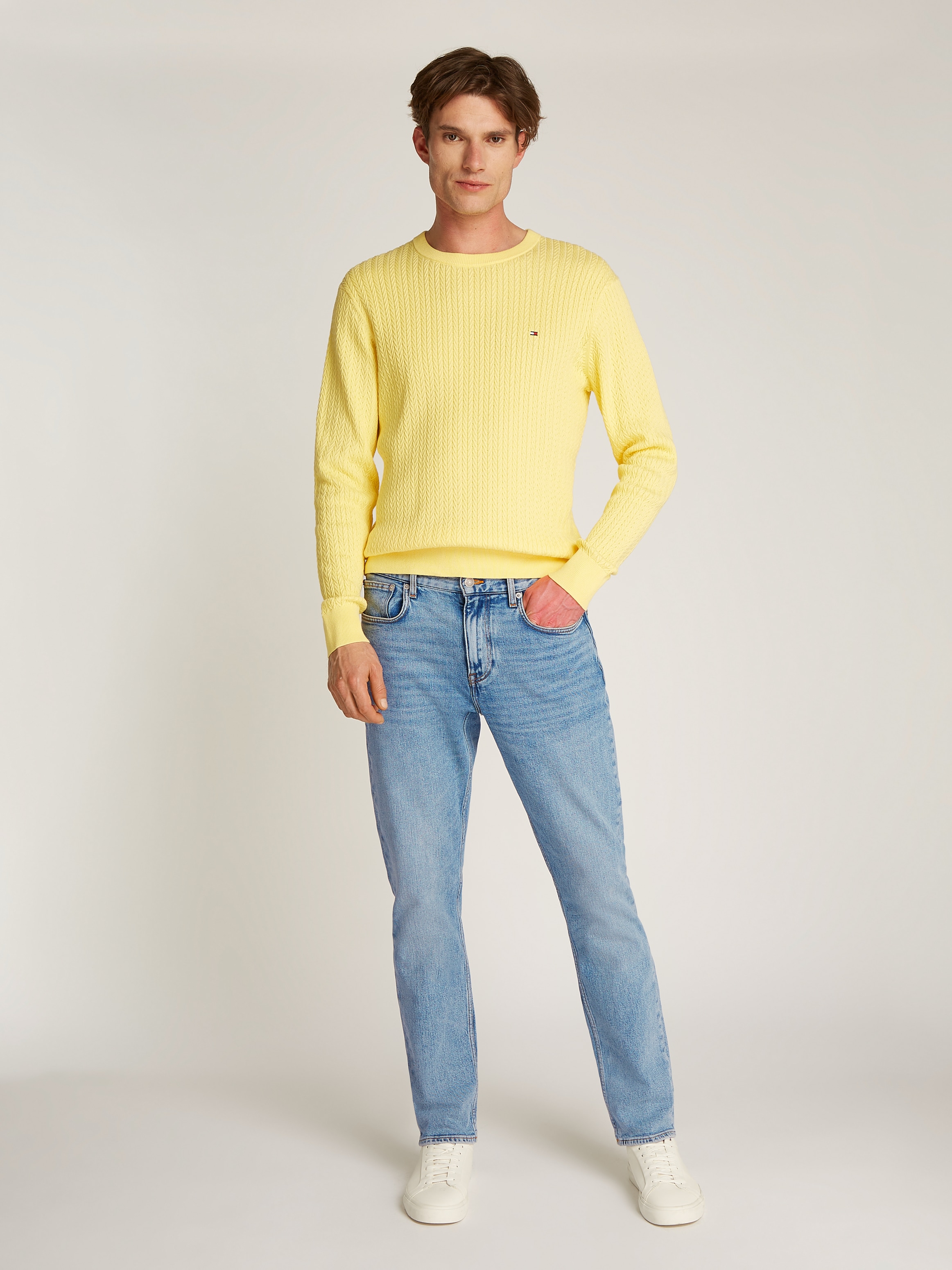 Tommy Hilfiger Straight-Jeans, in blauer Waschung