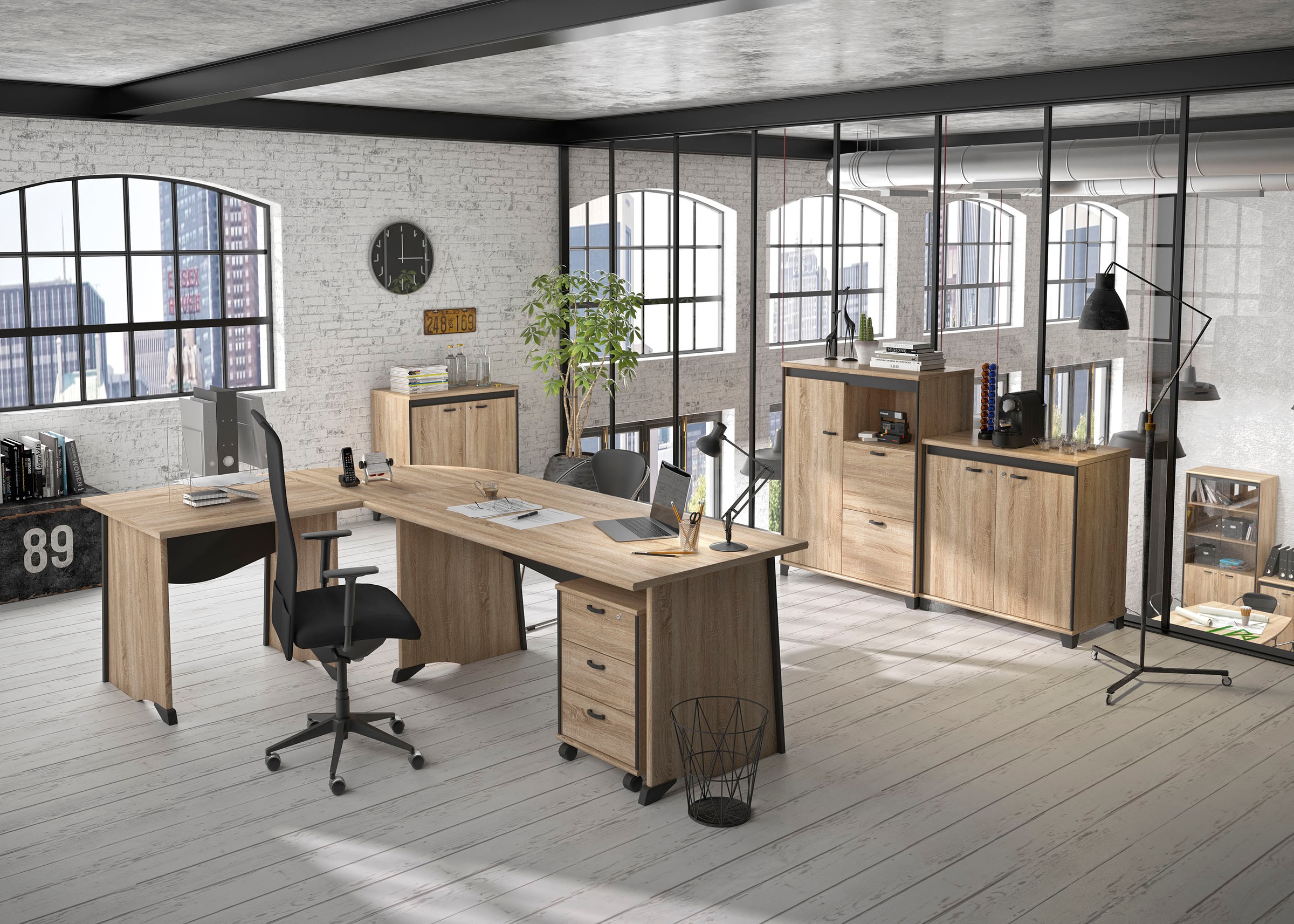 Gami Schreibtisch »MAMBO« 1 Stk. tlg. in verschiedenen Breiten günstig online kaufen