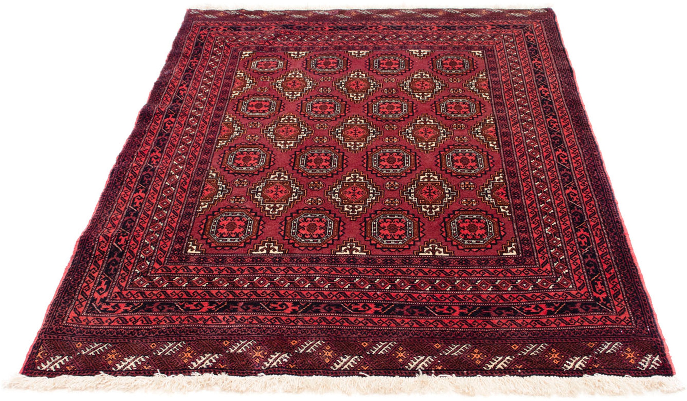 morgenland Orientteppich »Belutsch - 167 x 116 cm - dunkelrot«, rechteckig, günstig online kaufen