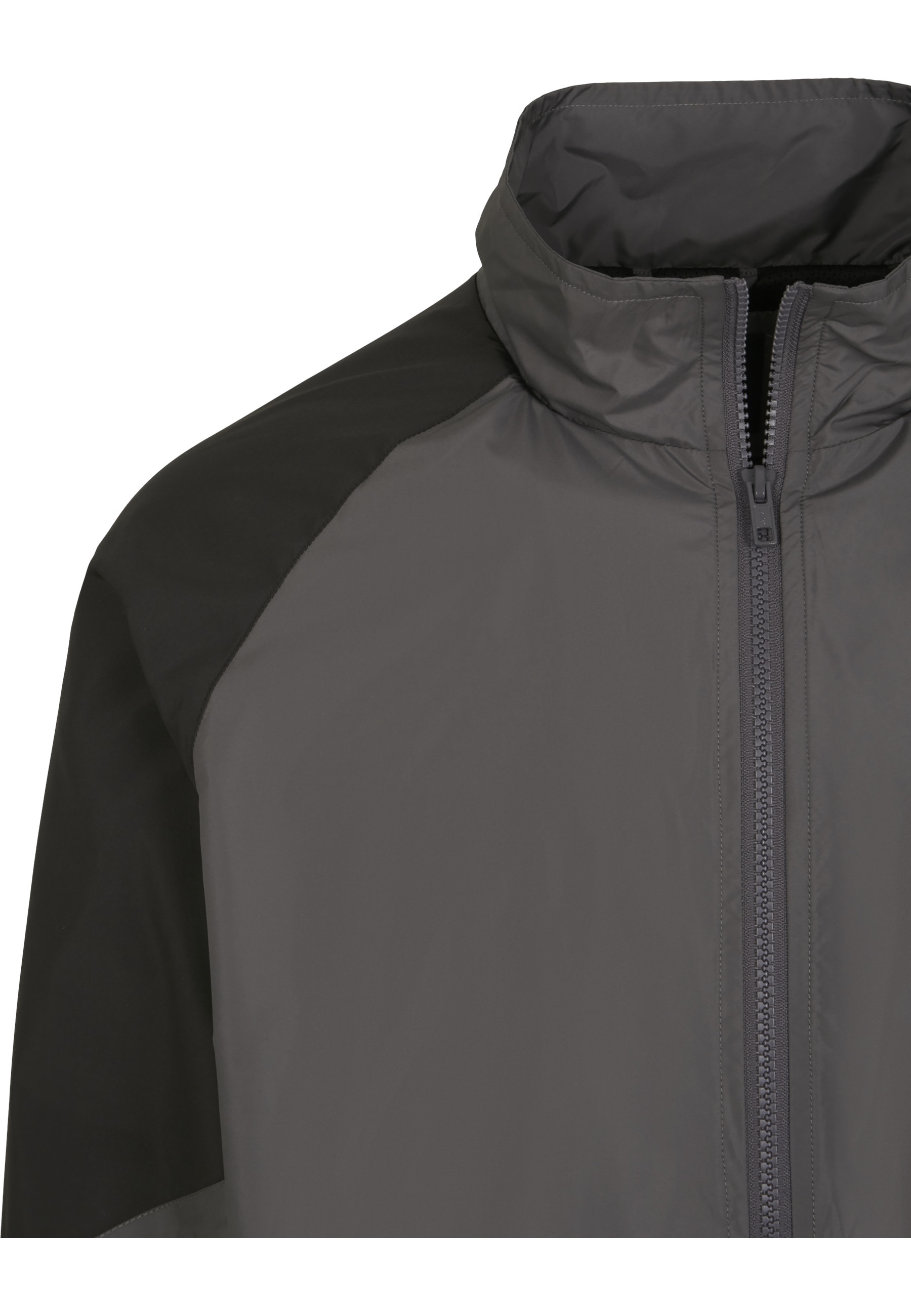 URBAN CLASSICS Trainingsjacke »Urban Classics Herren Block Sport Track Jacket« 1 Stk. tlg. ohne Kapuze