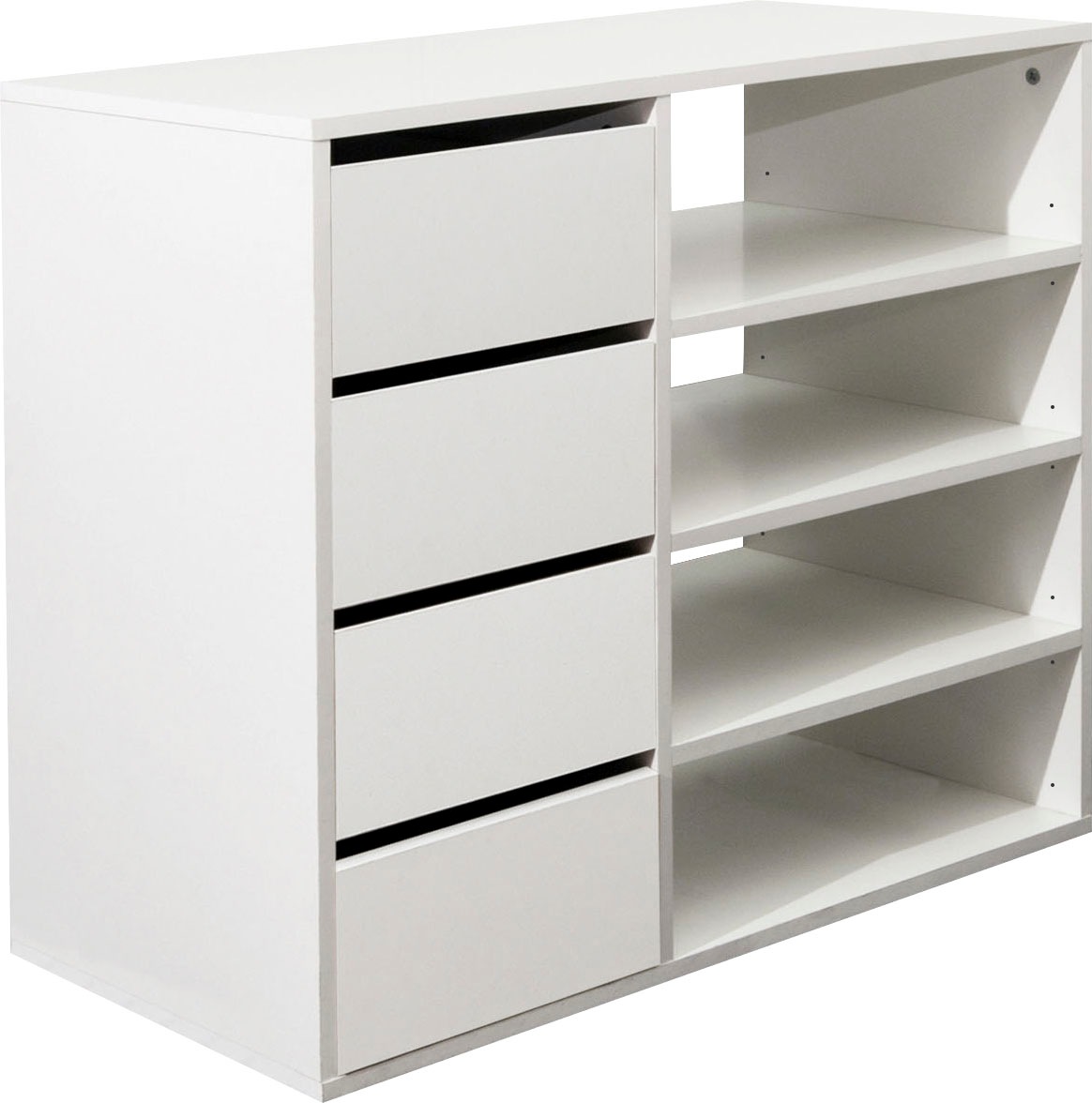 TemaHome Kleiderschrank »Tom«, ausziehbarer Kleiderschrank, Vorhang und vie günstig online kaufen