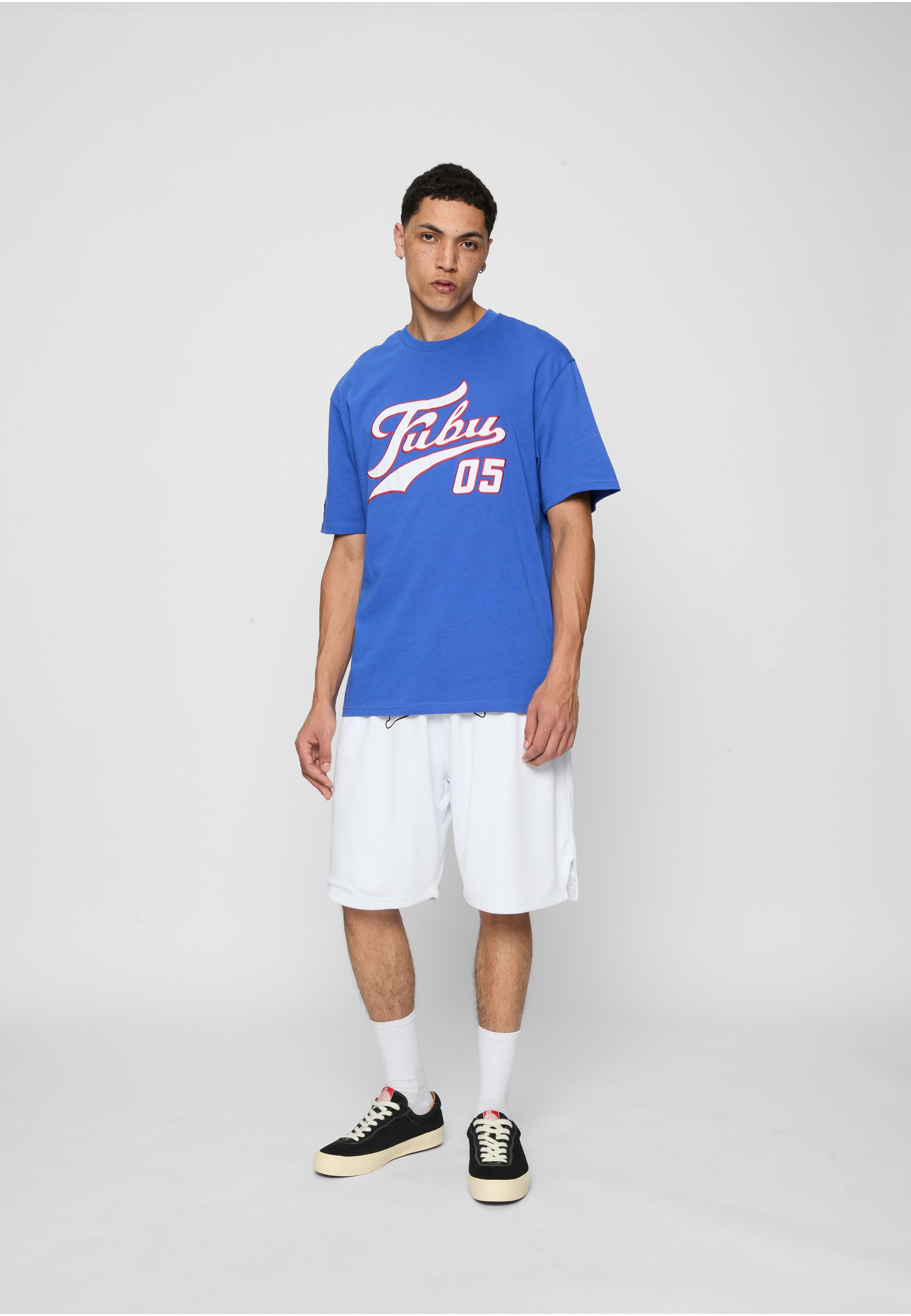 Fubu T-Shirt »Fubu FBMQ12111BLU Fubu Varsity T-Shirt« 1 Stk.