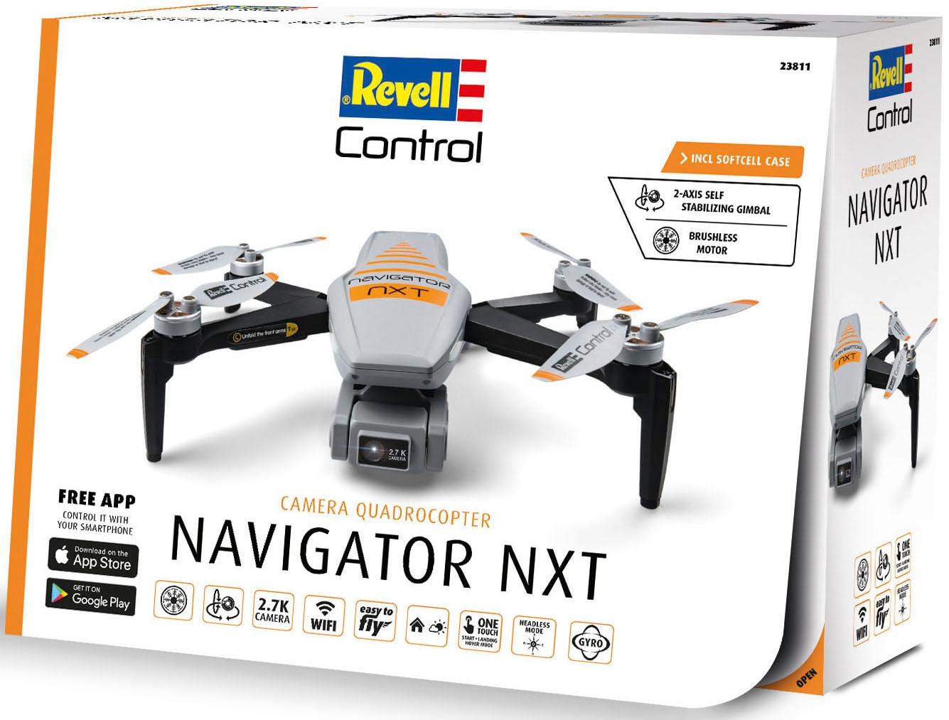 Revell® RC-Quadrocopter »Navigator NXT, 2,4 GHz«, über Smartphone bedienbar