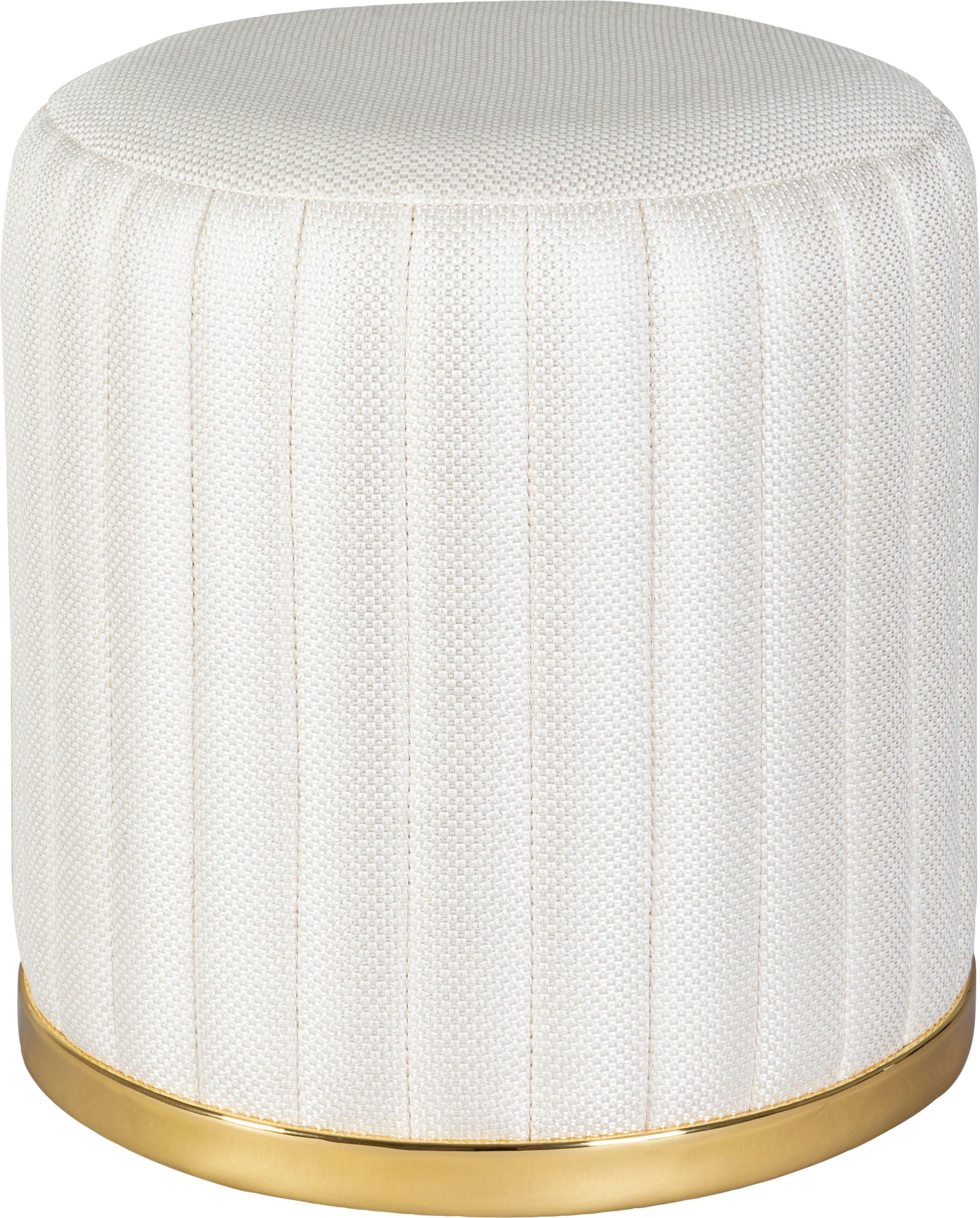 Kayoom Sitzhocker »Hocker Doric, trendiger Look, ästhetische Farbgebung, schöne Steppung«, (1 St.), komfortabel, hochqualitativ, pflegeleicht, liebevolle Verarbeitung