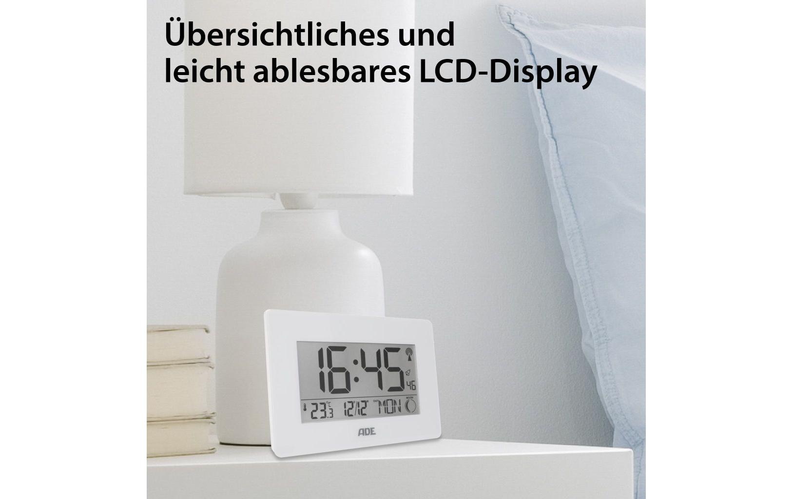 ADE Funkwecker »XXL-Ziffern«