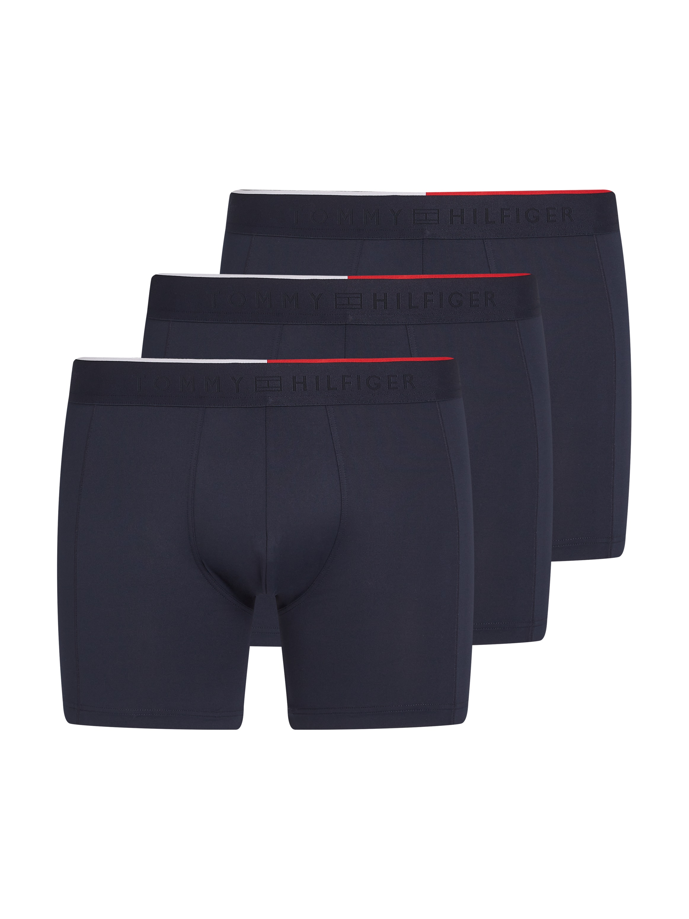 TOMMY HILFIGER UNDERWEAR Boxer »3P BOXER BRIEF« Packung, 3er, 3 Stk. tlg., mit Logobund Desert Sky/Desert Sky/Desert Sky M (50) M (50) 3er-Pack...