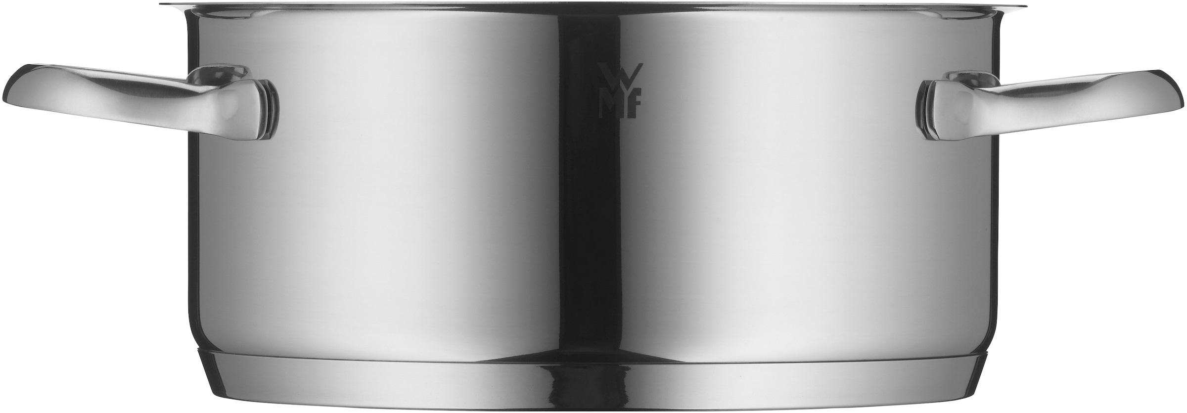 WMF Bratentopf »Provence Plus«, Cromargan® Edelstahl Rostfrei 18/10, (2 tlg.), breiter Schüttrand, elegant, langlebig, spülmaschinengeeignet