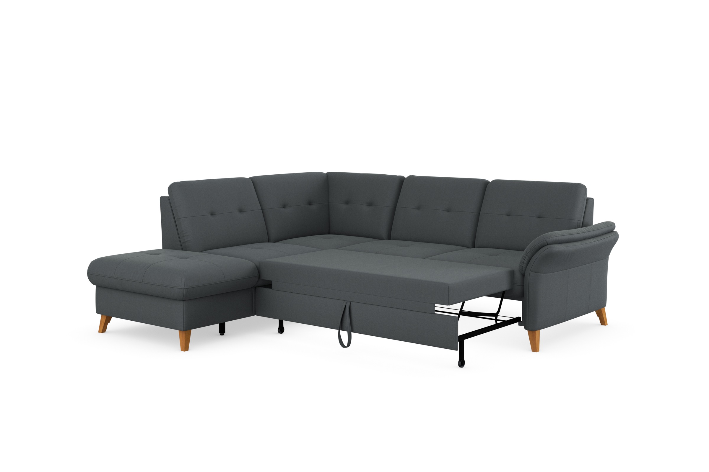 sit&more Ecksofa »Göteborg«, inkl. Sitztiefenverstellung, wahlweise mit Bettfunktion & Bettkasten